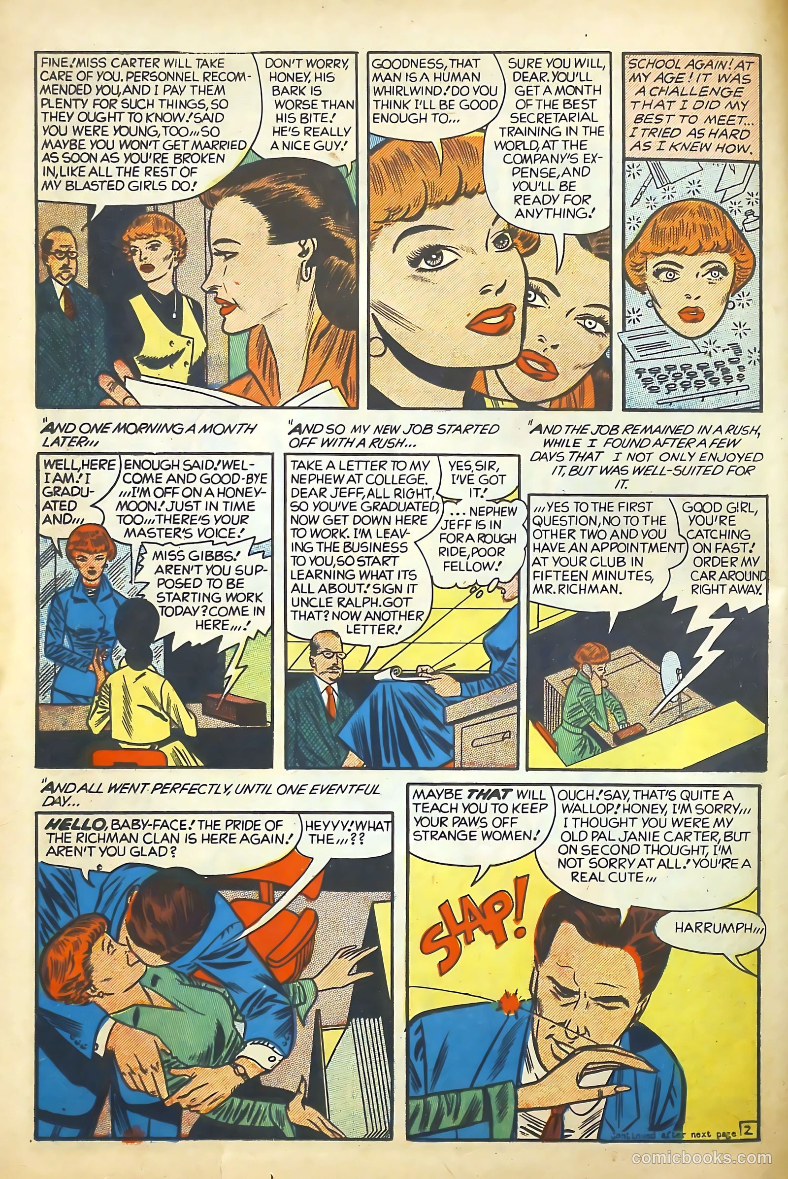 Young Romance #75 (1953) — page 12 of 36