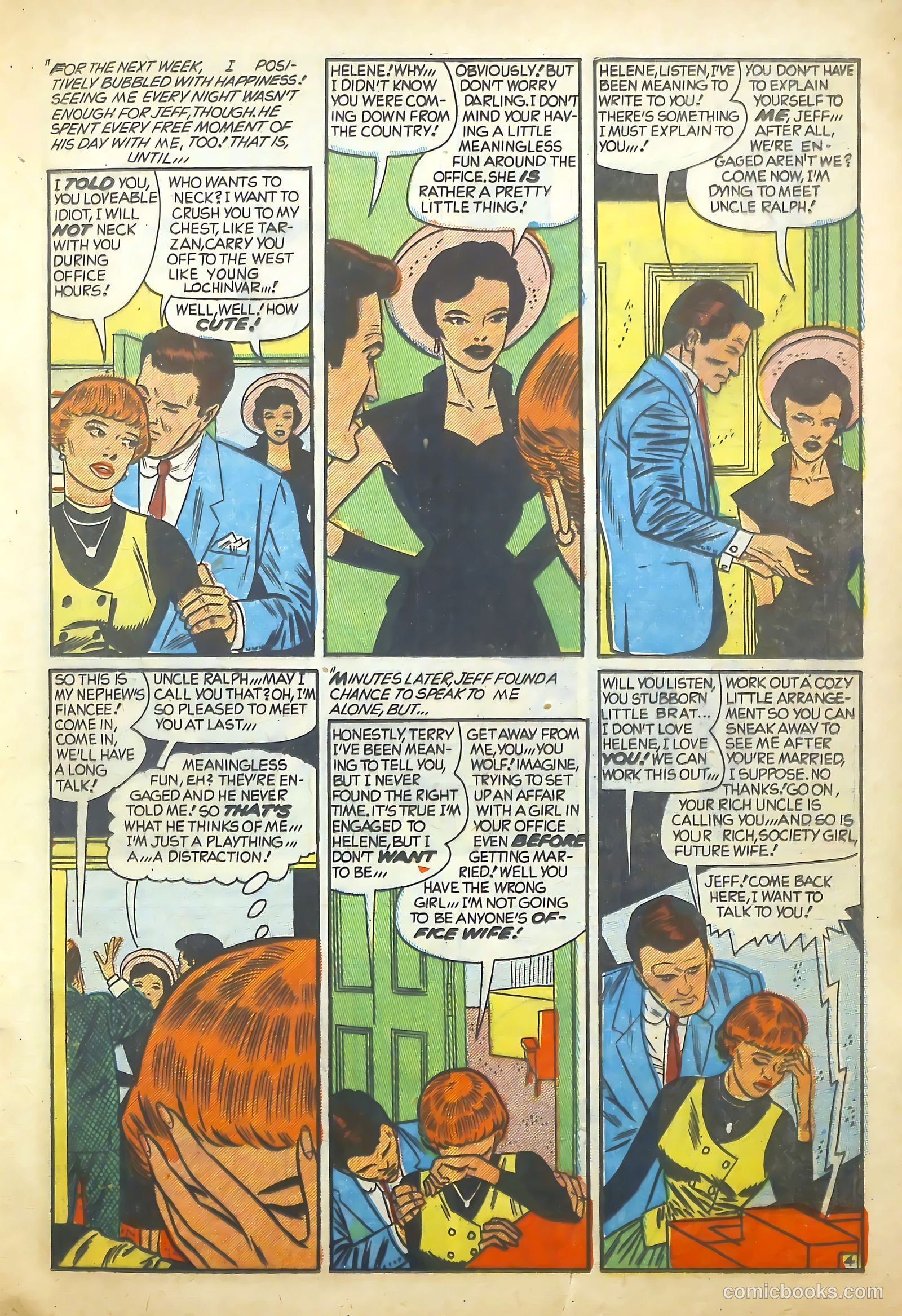 Young Romance #75 (1953) — page 15 of 36