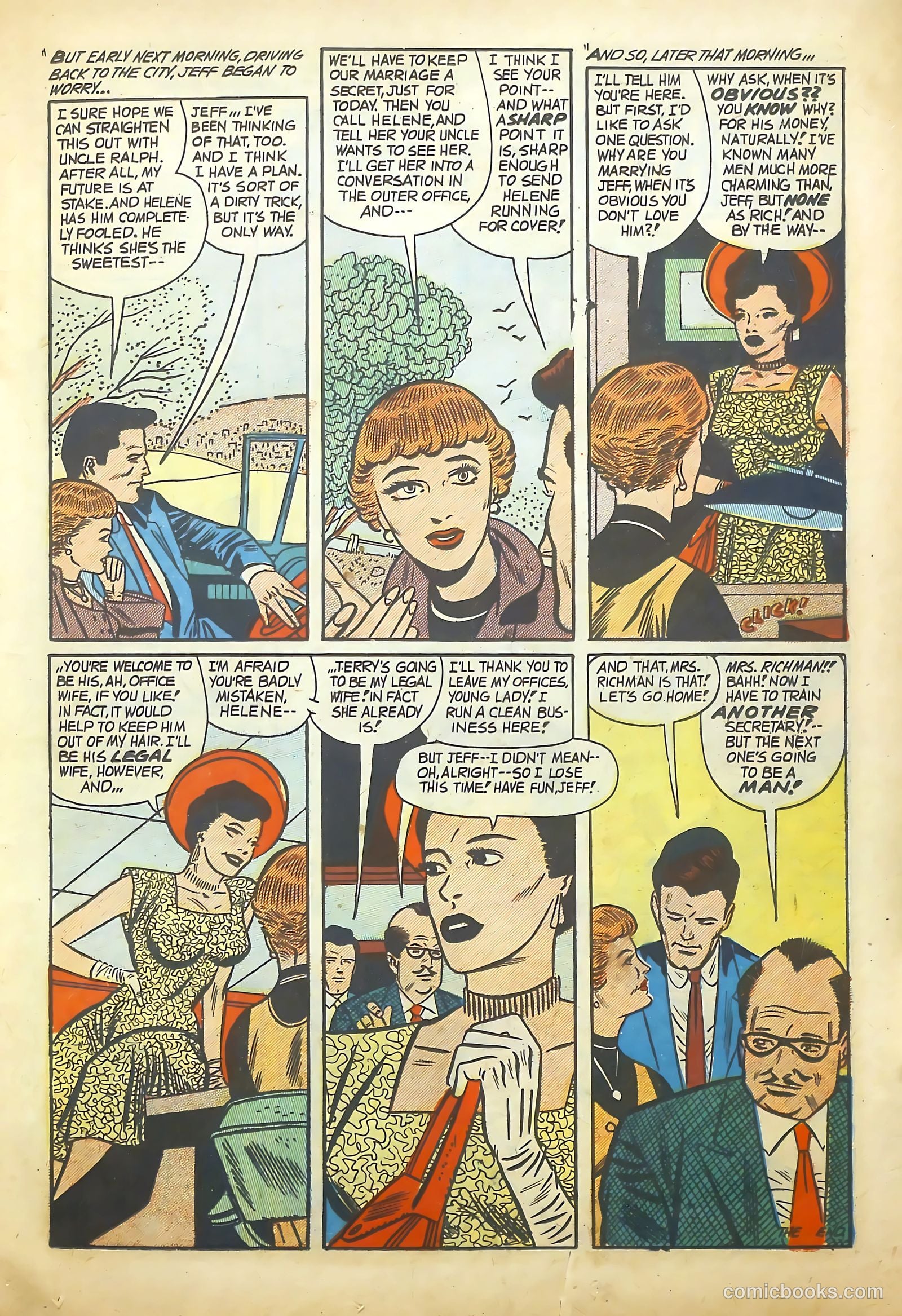Young Romance #75 (1953) — page 17 of 36