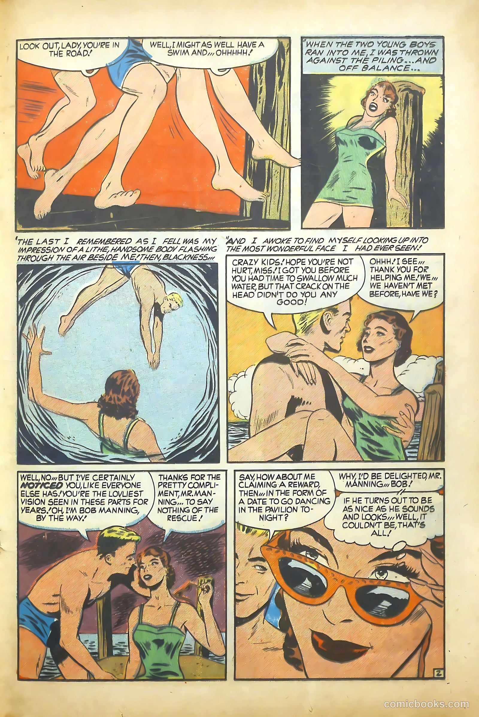 Young Romance #75 (1953) — page 19 of 36