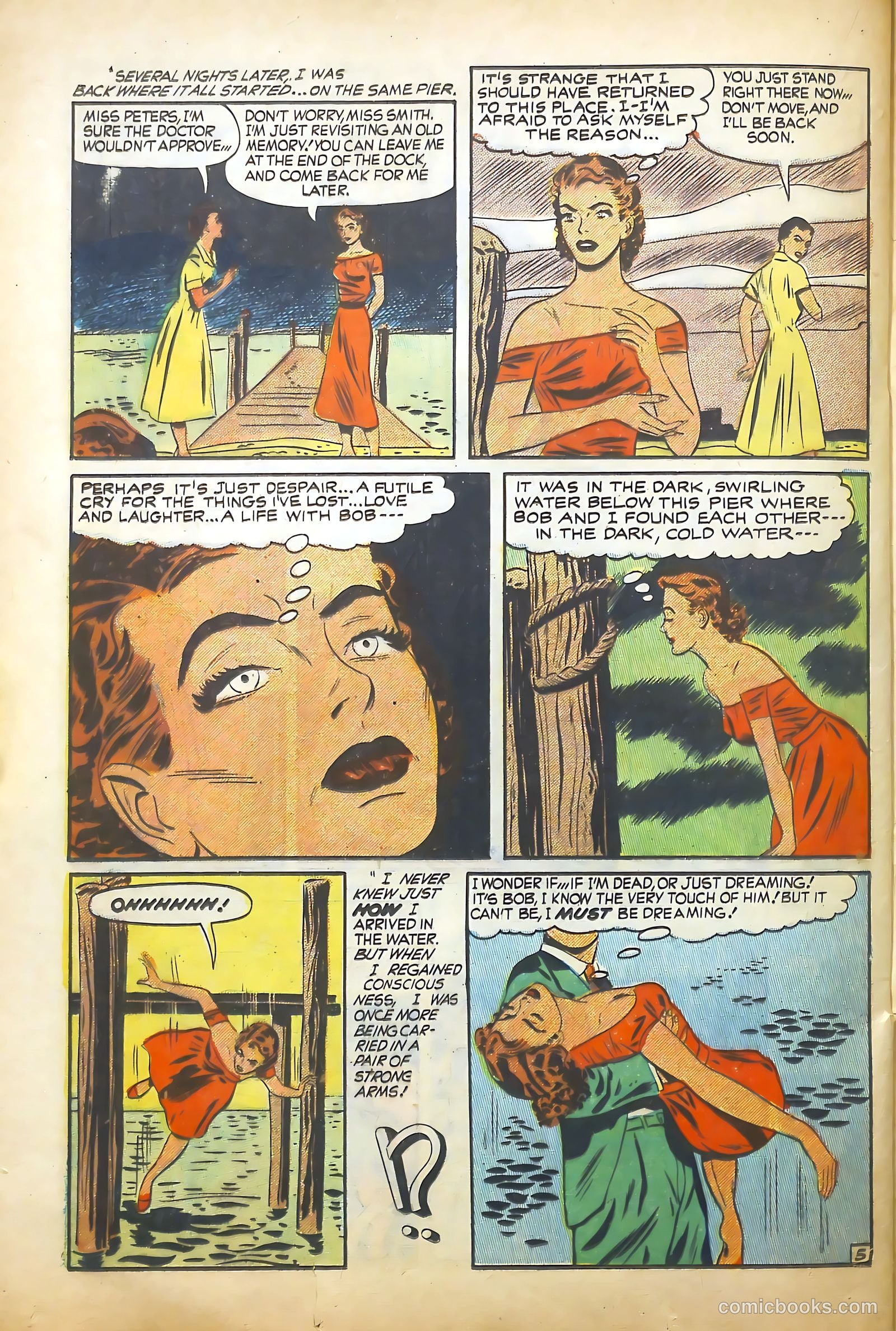 Young Romance #75 (1953) — page 22 of 36