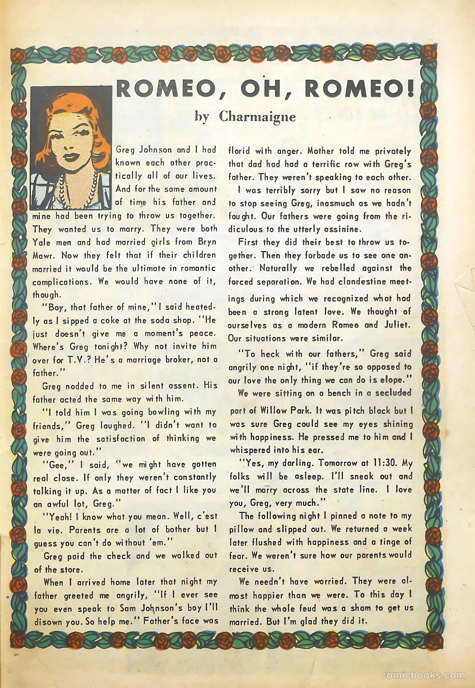Young Romance #75 (1953) — page 25 of 36