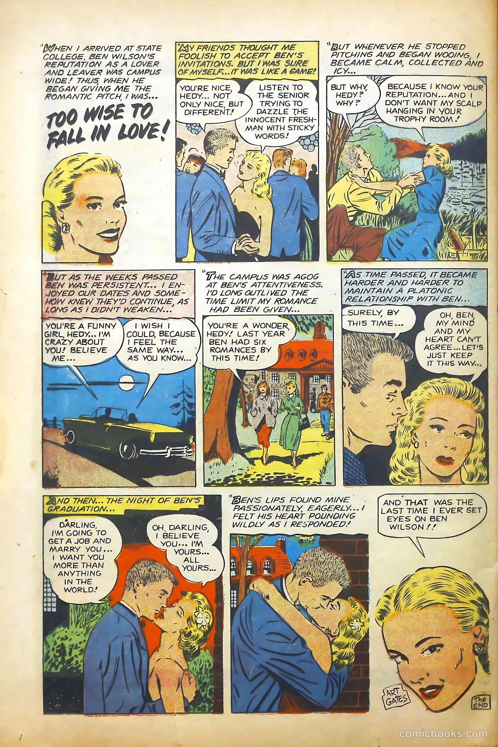 Young Romance #75 (1953) — page 26 of 36