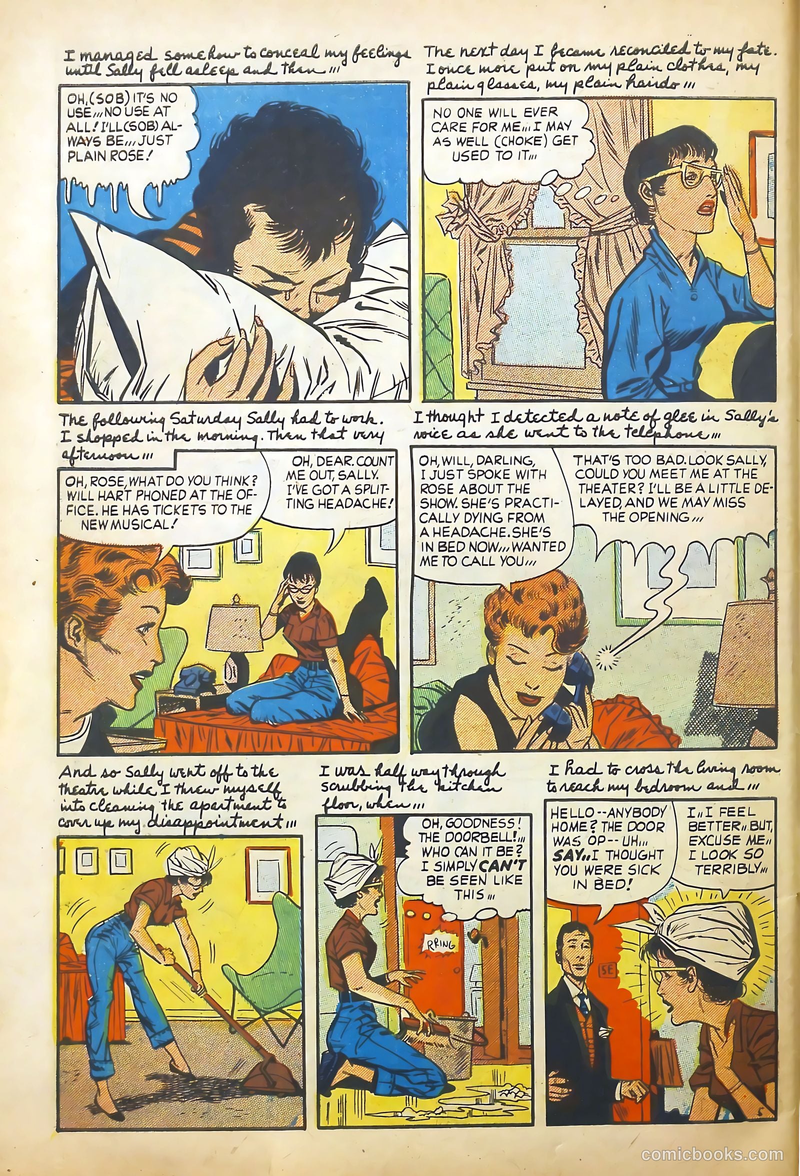 Young Romance #75 (1953) — page 32 of 36