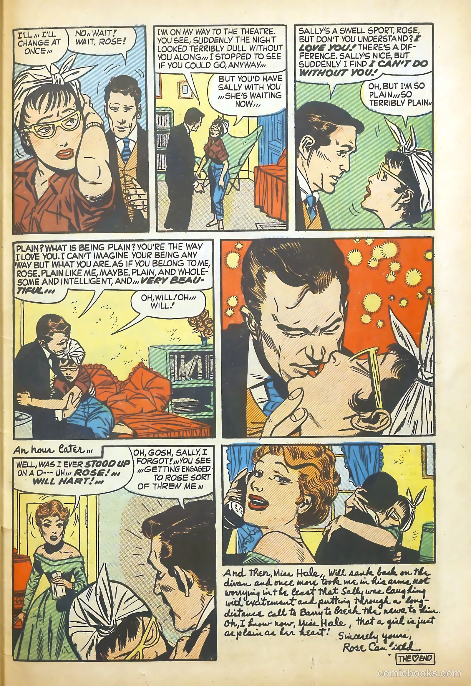 Young Romance #75 (1953) — page 33 of 36