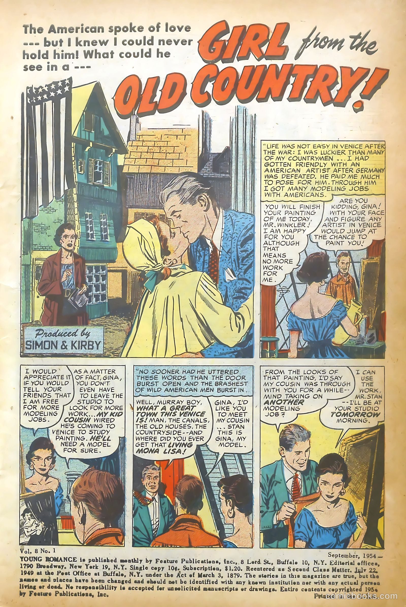 Young Romance #73 (1953) — page 3 of 36