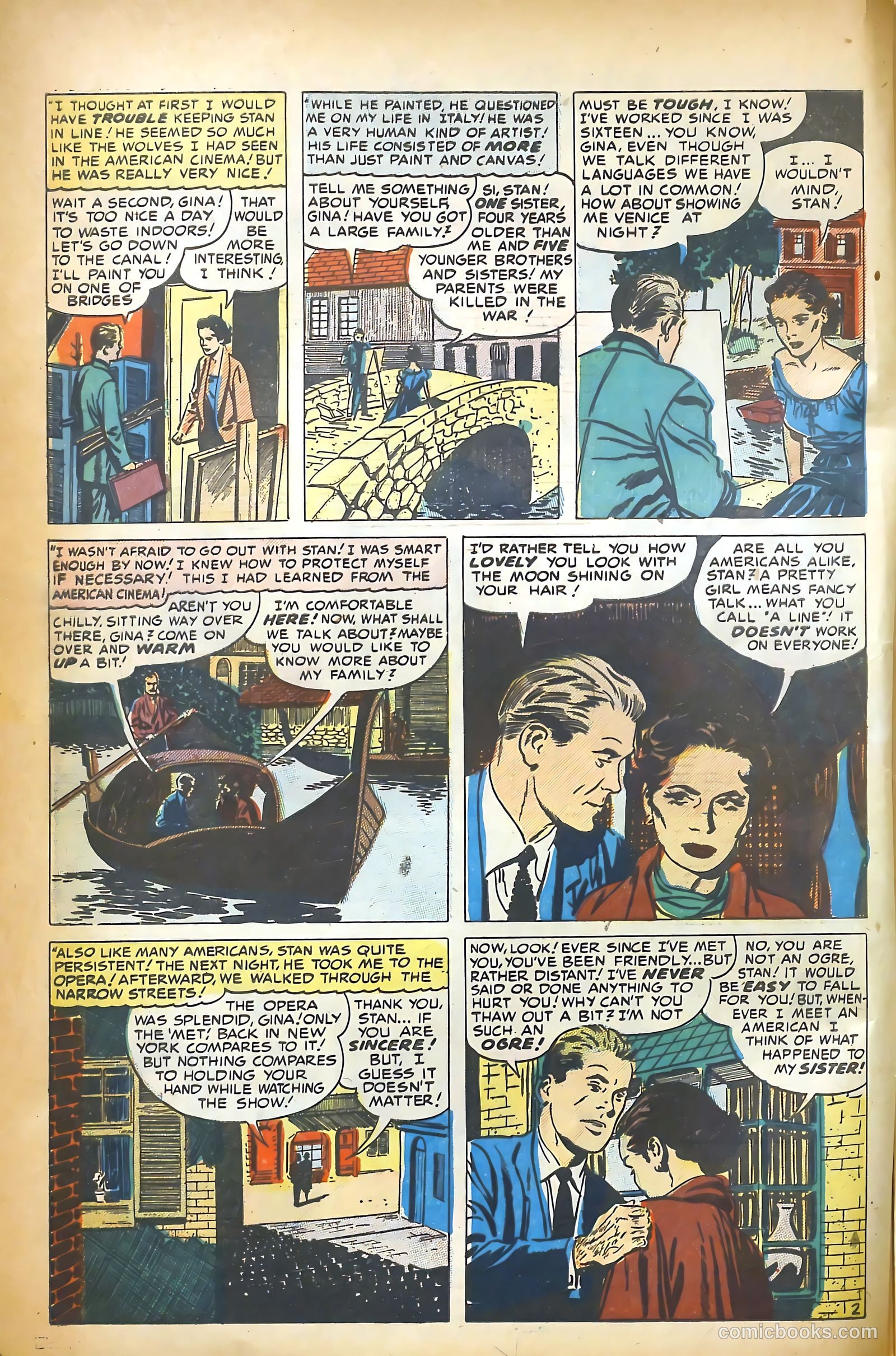 Young Romance #73 (1953) — page 4 of 36