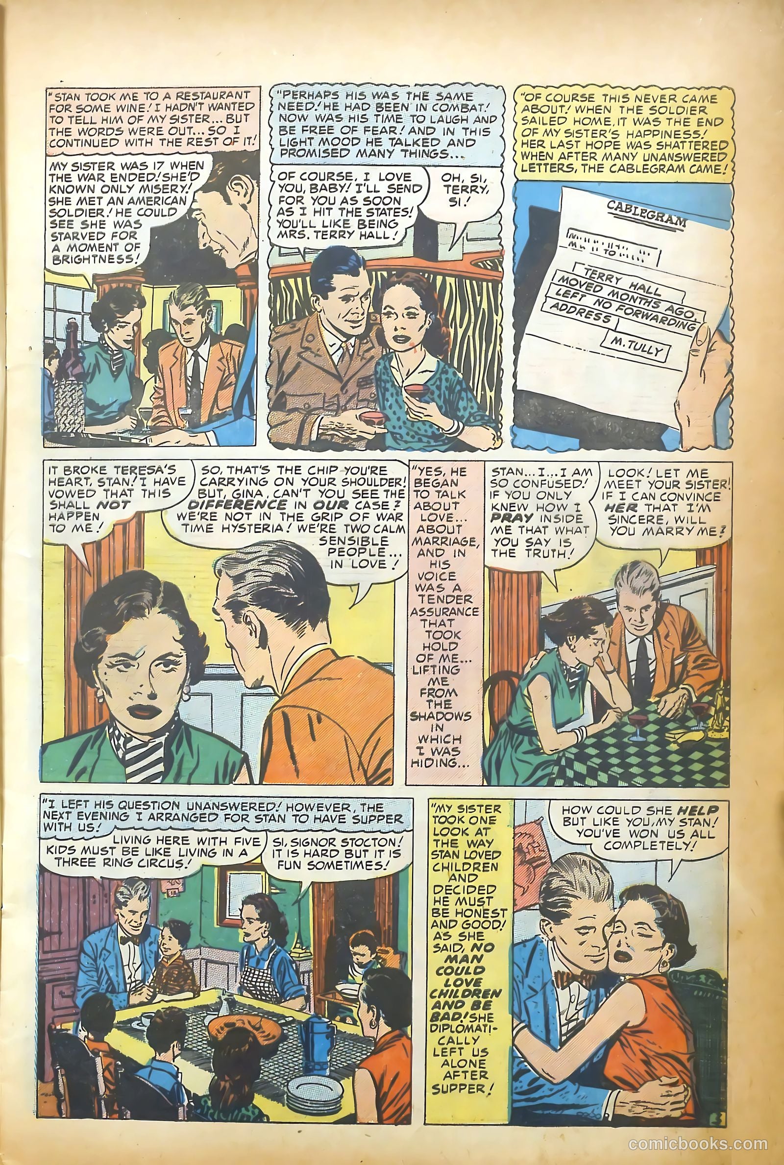 Young Romance #73 (1953) — page 5 of 36