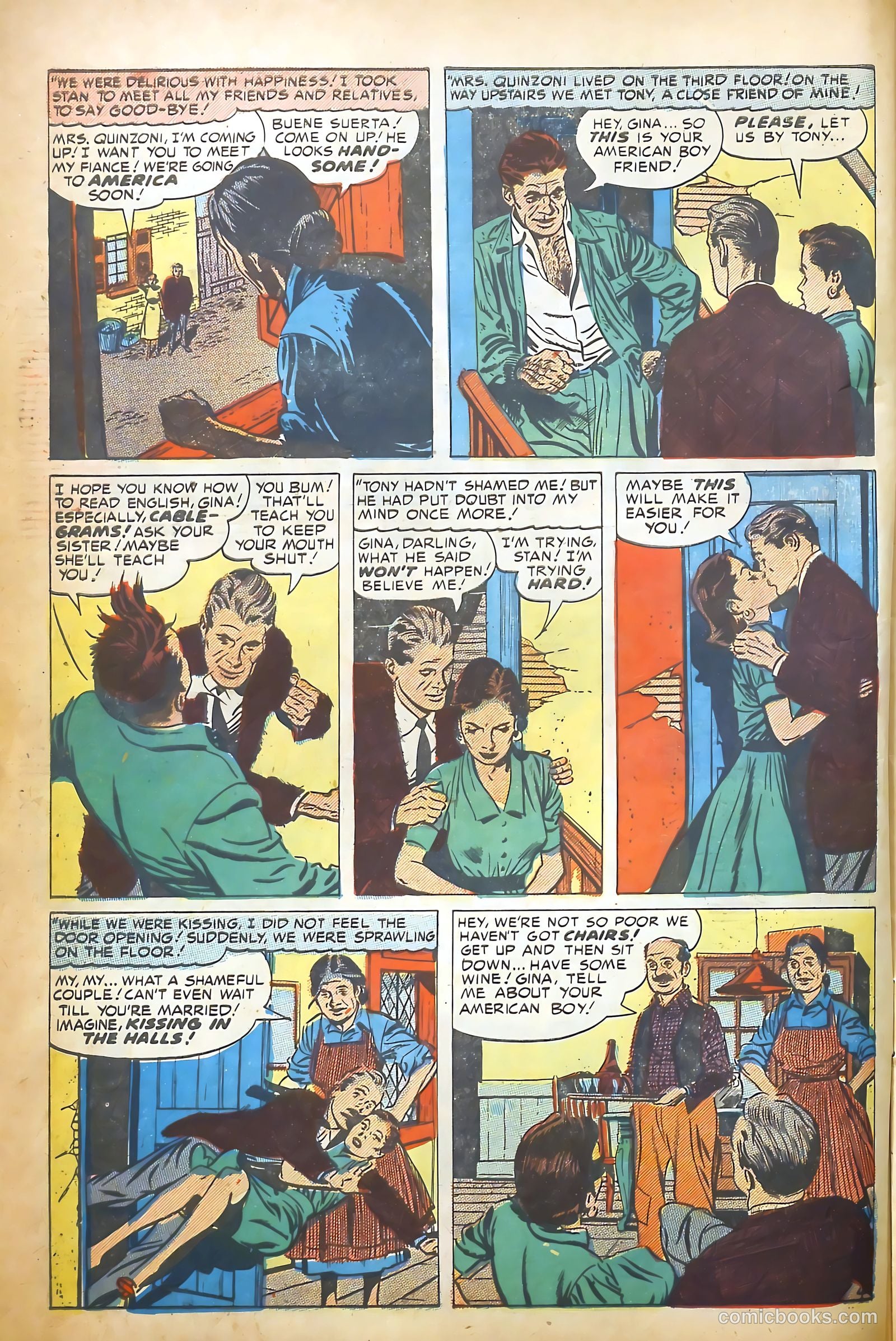 Young Romance #73 (1953) — page 6 of 36