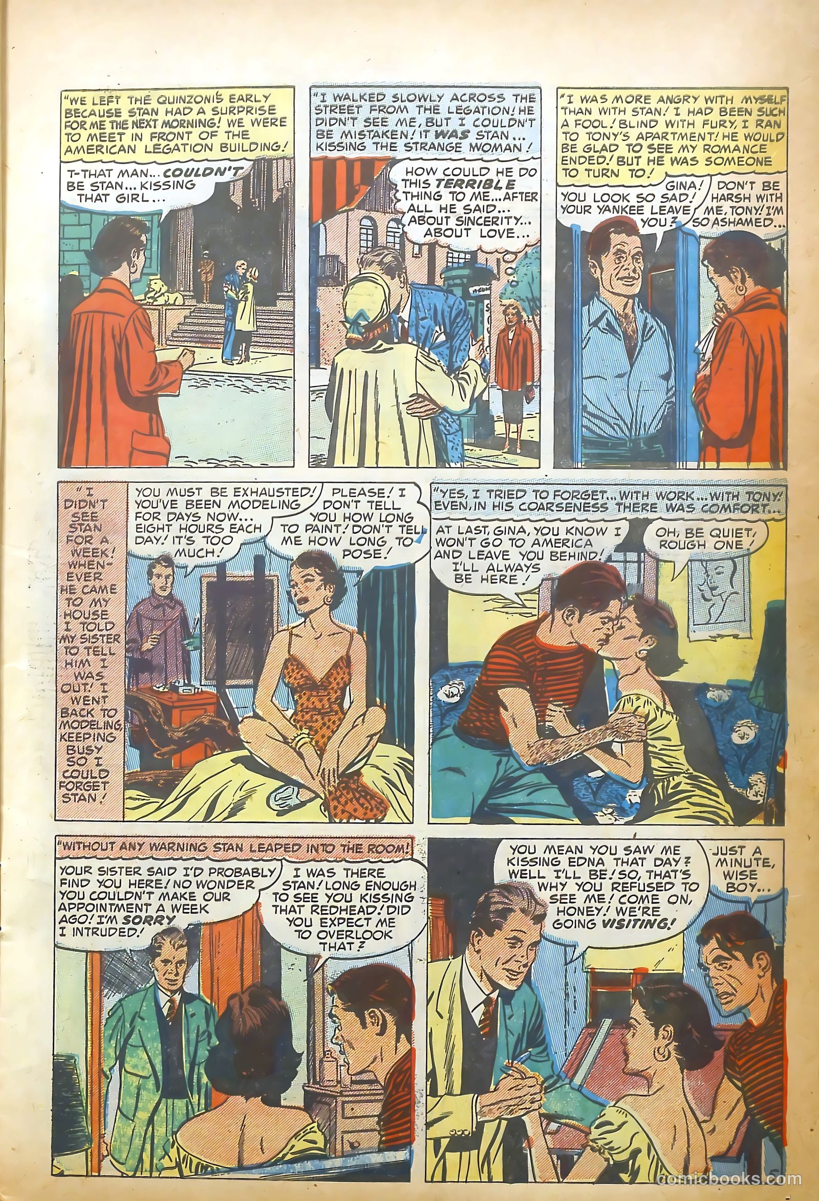 Young Romance #73 (1953) — page 7 of 36