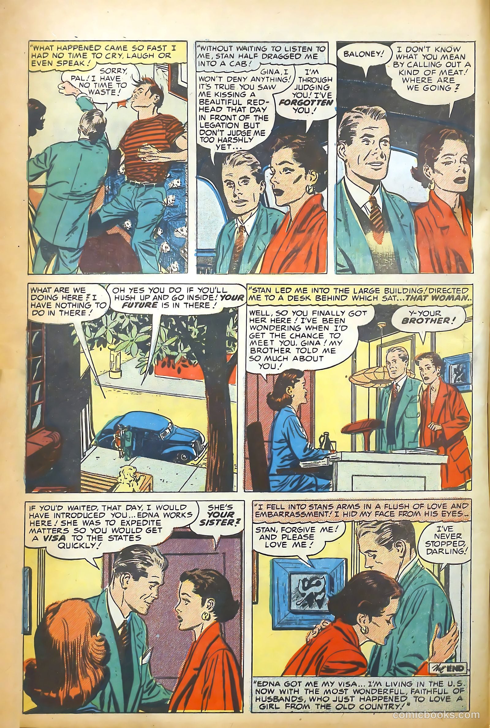 Young Romance #73 (1953) — page 8 of 36
