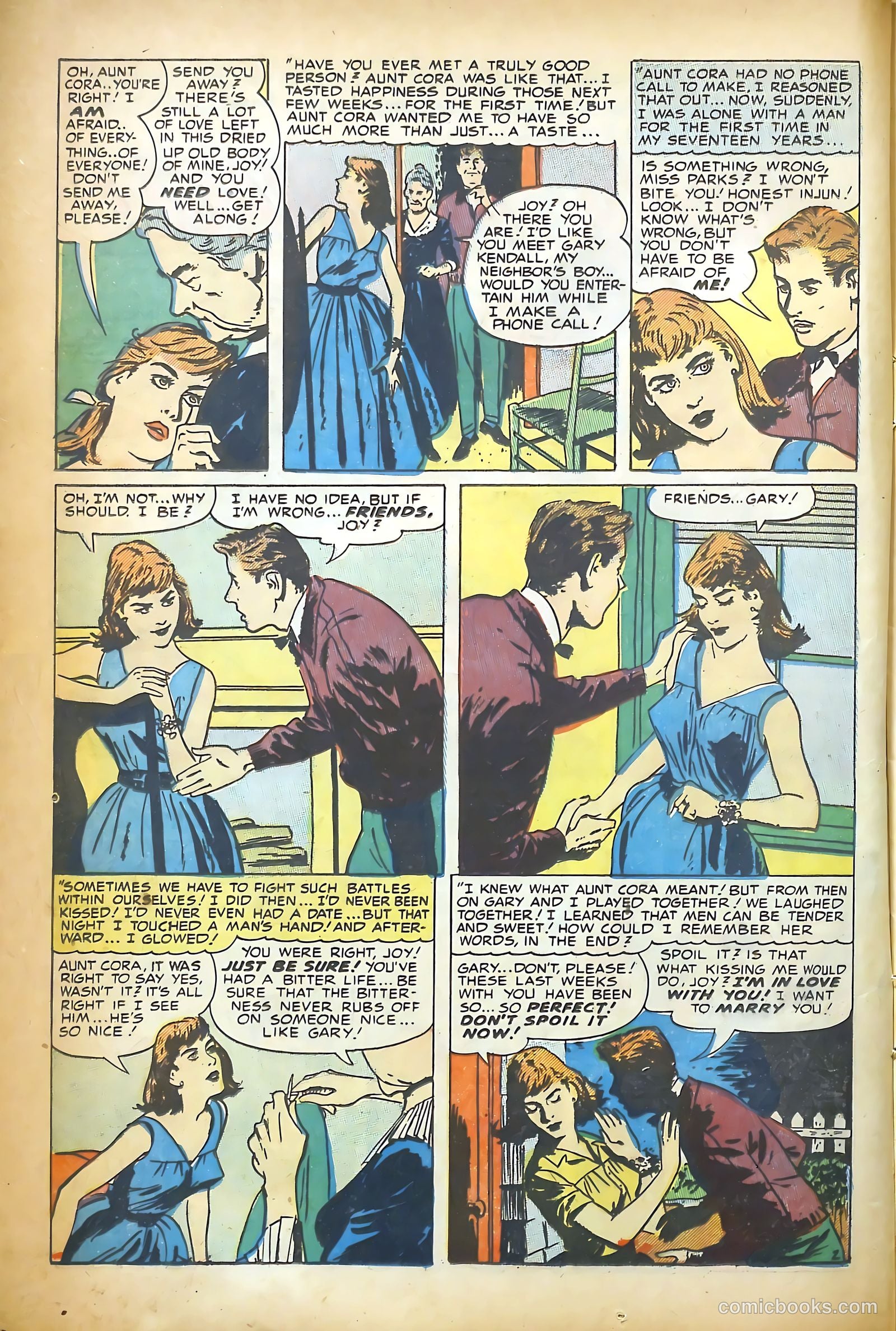 Young Romance #73 (1953) — page 12 of 36
