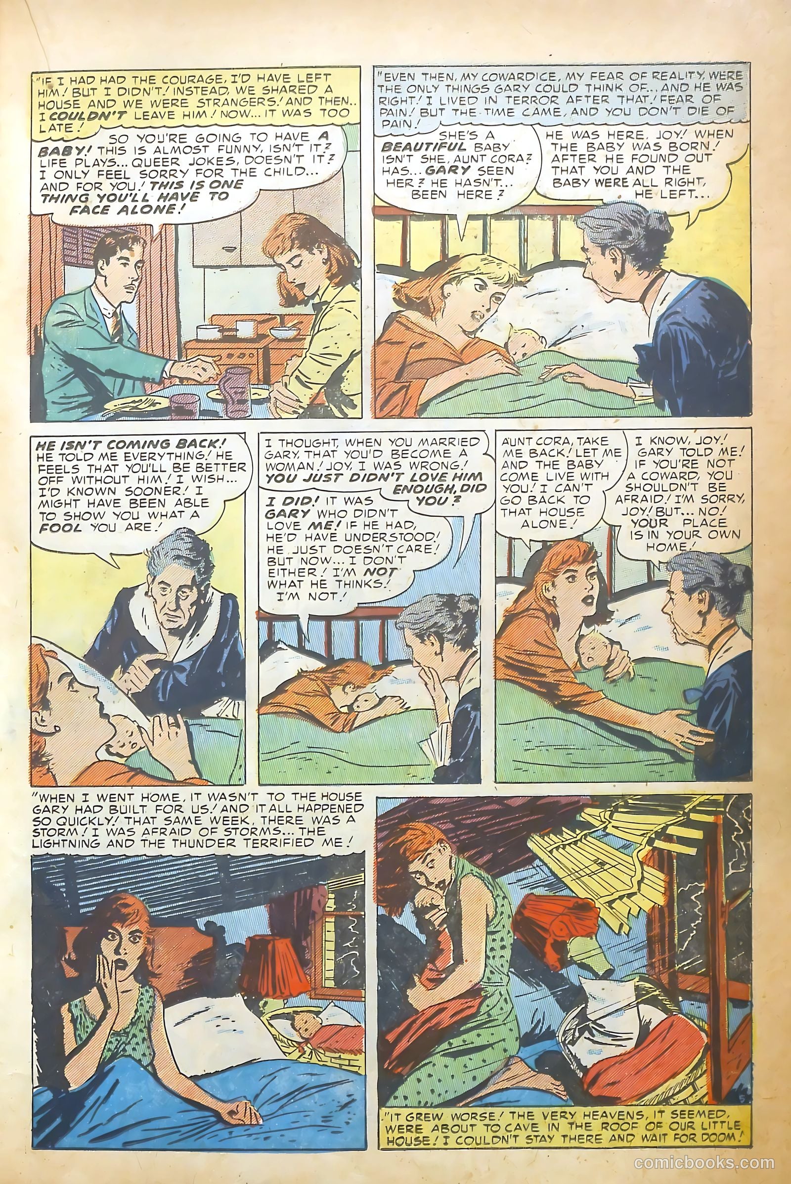 Young Romance #73 (1953) — page 15 of 36