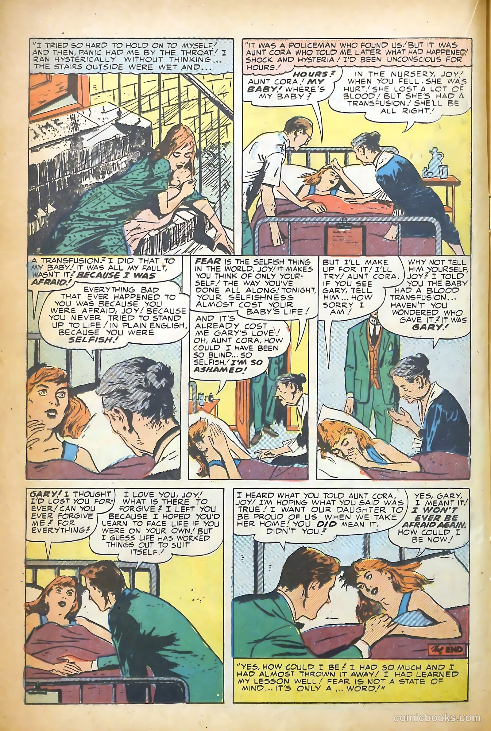 Young Romance #73 (1953) — page 16 of 36
