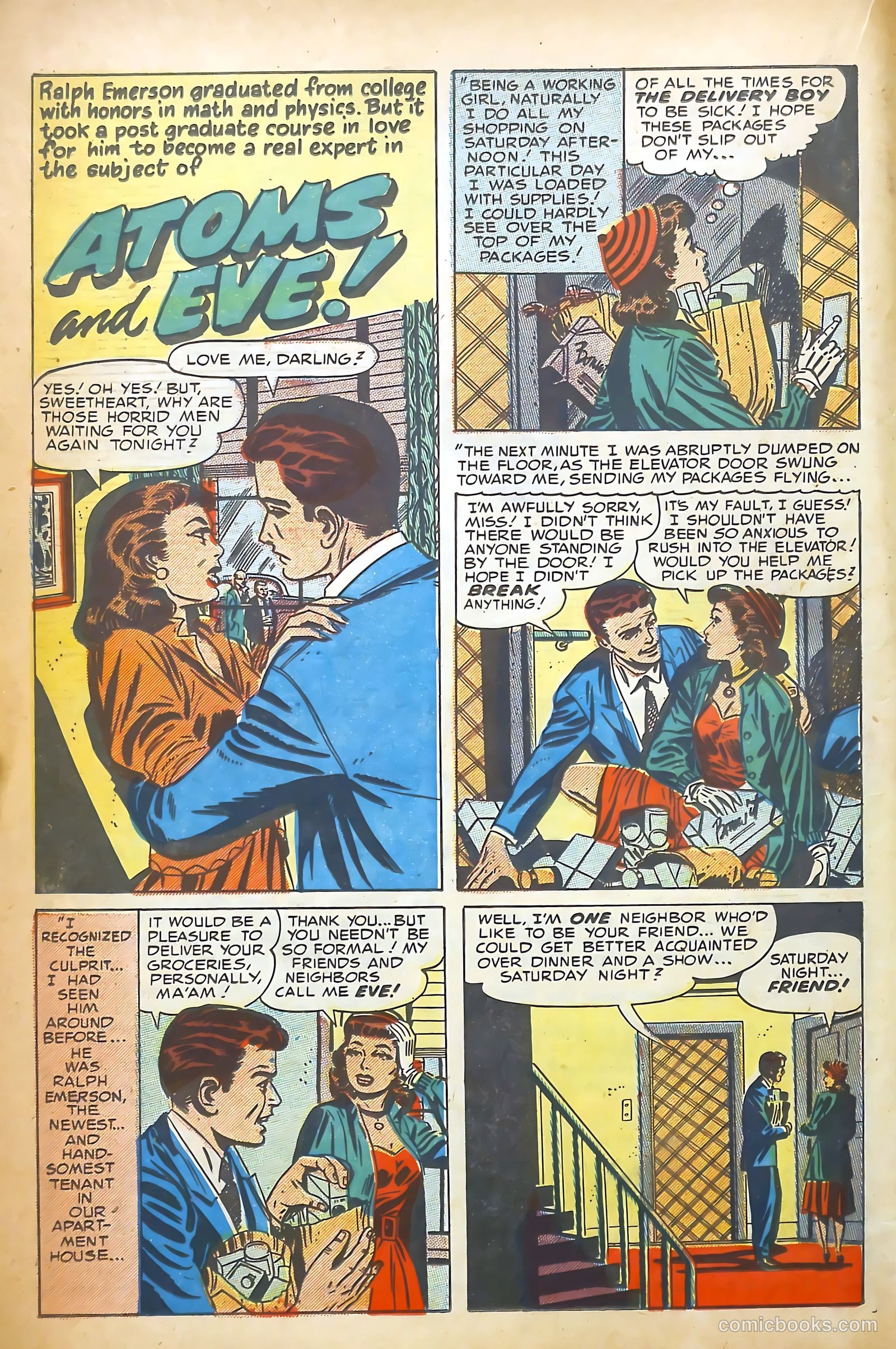 Young Romance #73 (1953) — page 18 of 36