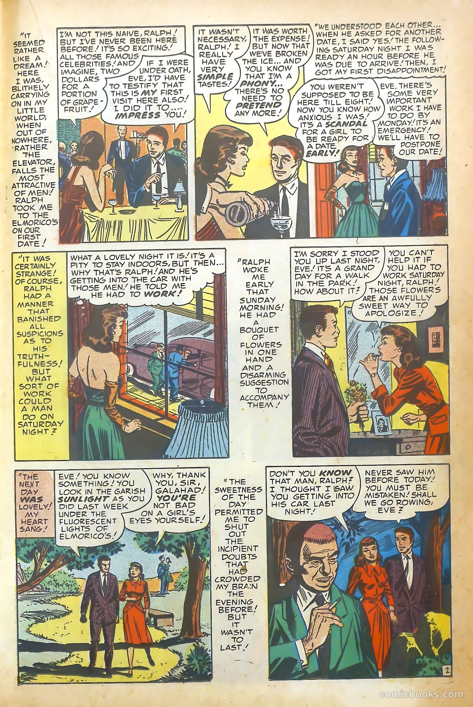 Young Romance #73 (1953) — page 19 of 36