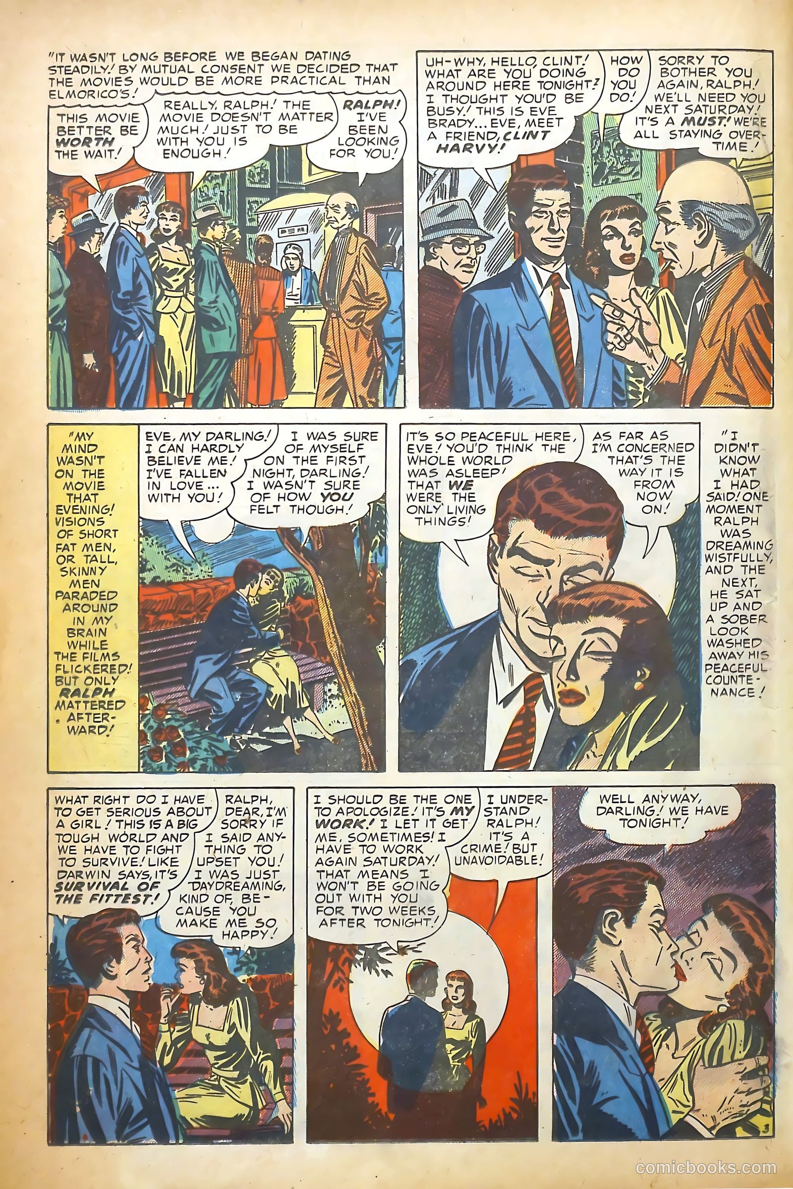 Young Romance #73 (1953) — page 20 of 36