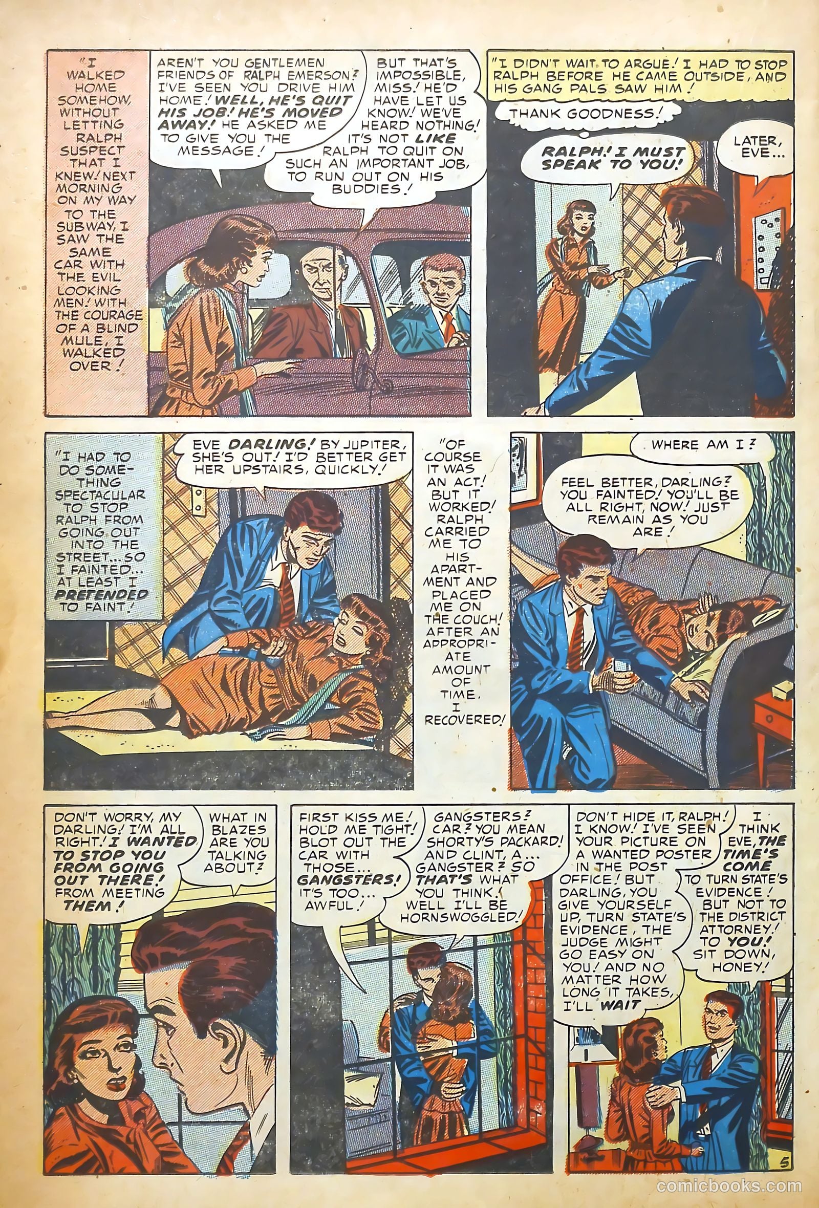 Young Romance #73 (1953) — page 22 of 36