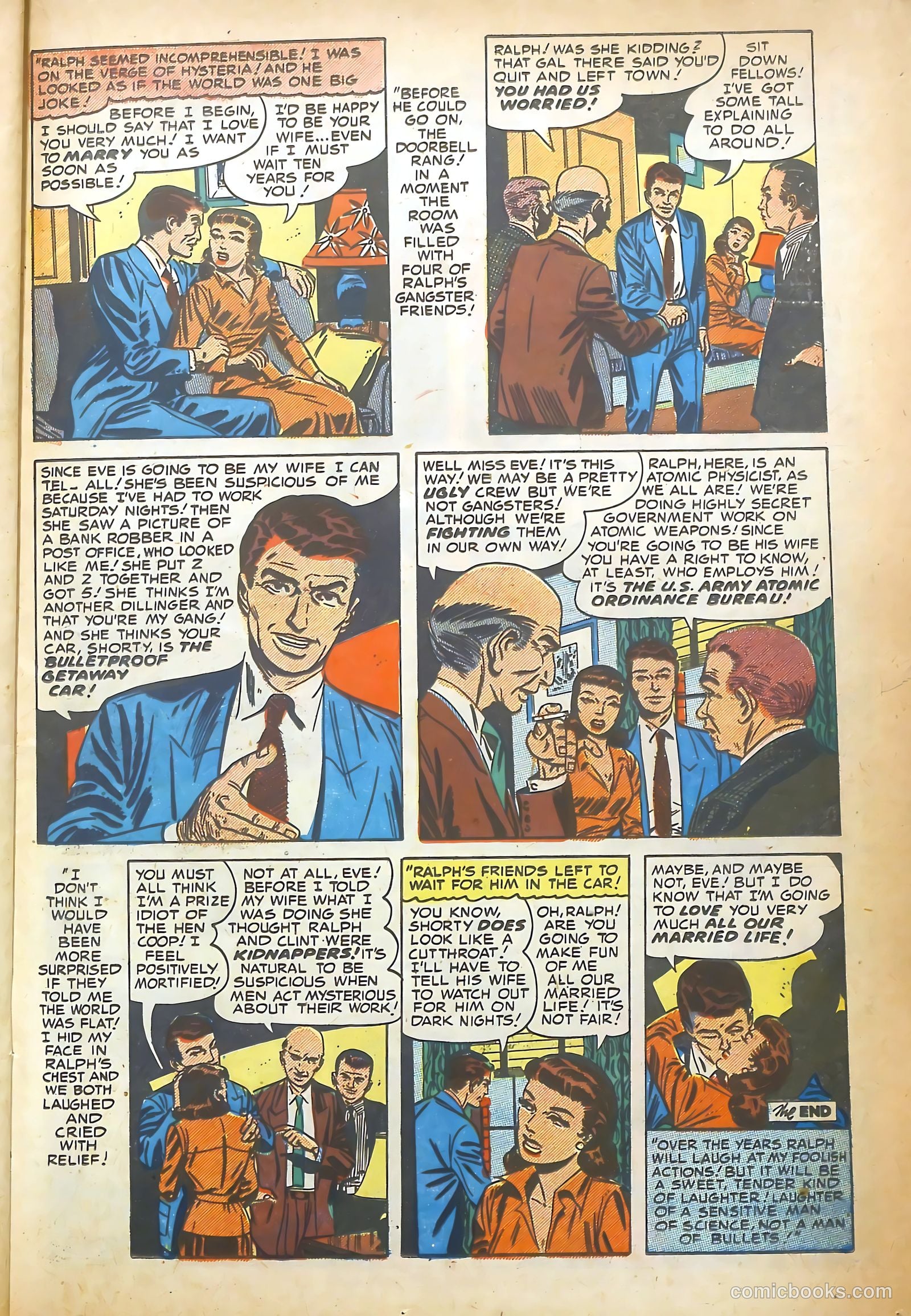 Young Romance #73 (1953) — page 23 of 36