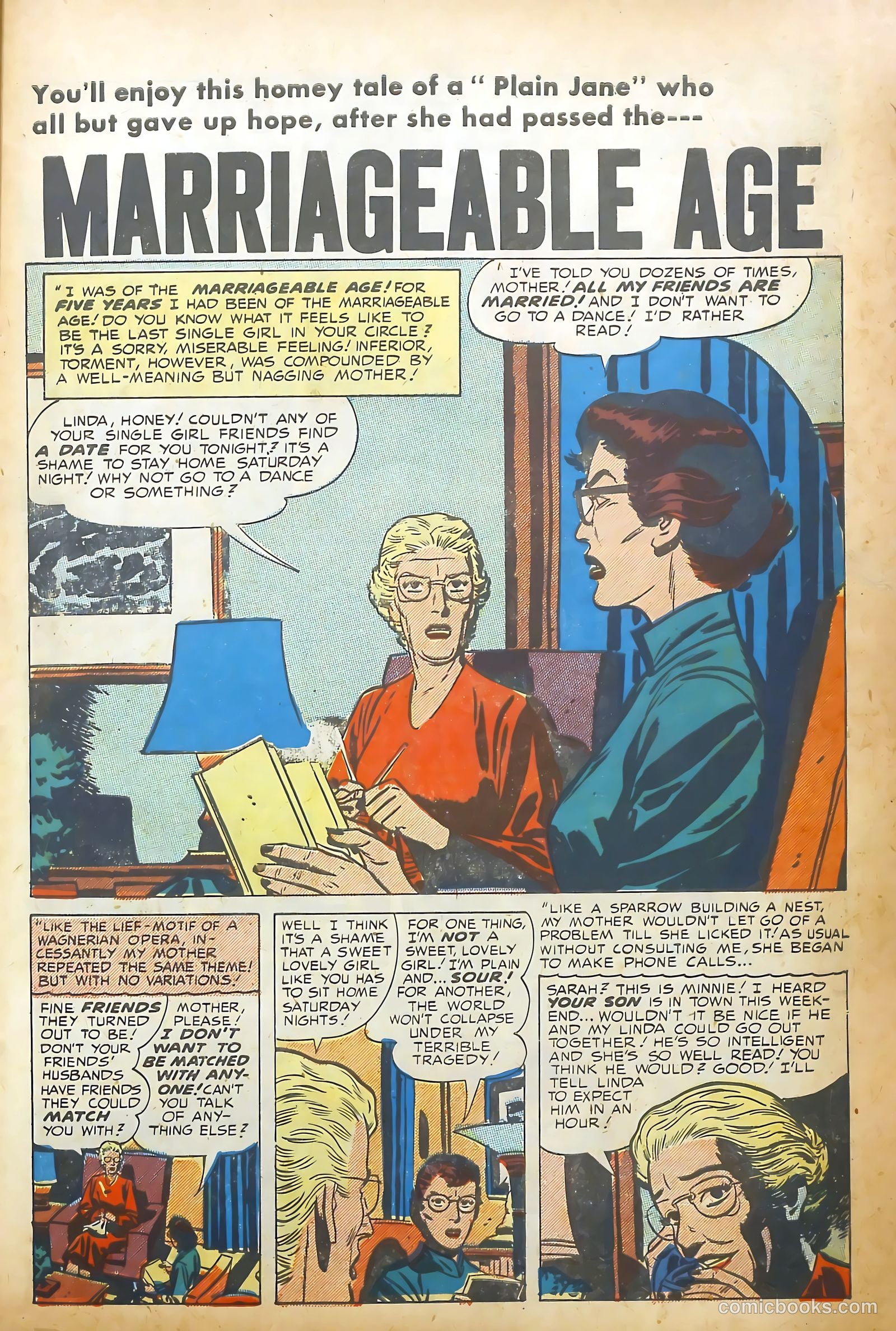 Young Romance #73 (1953) — page 27 of 36