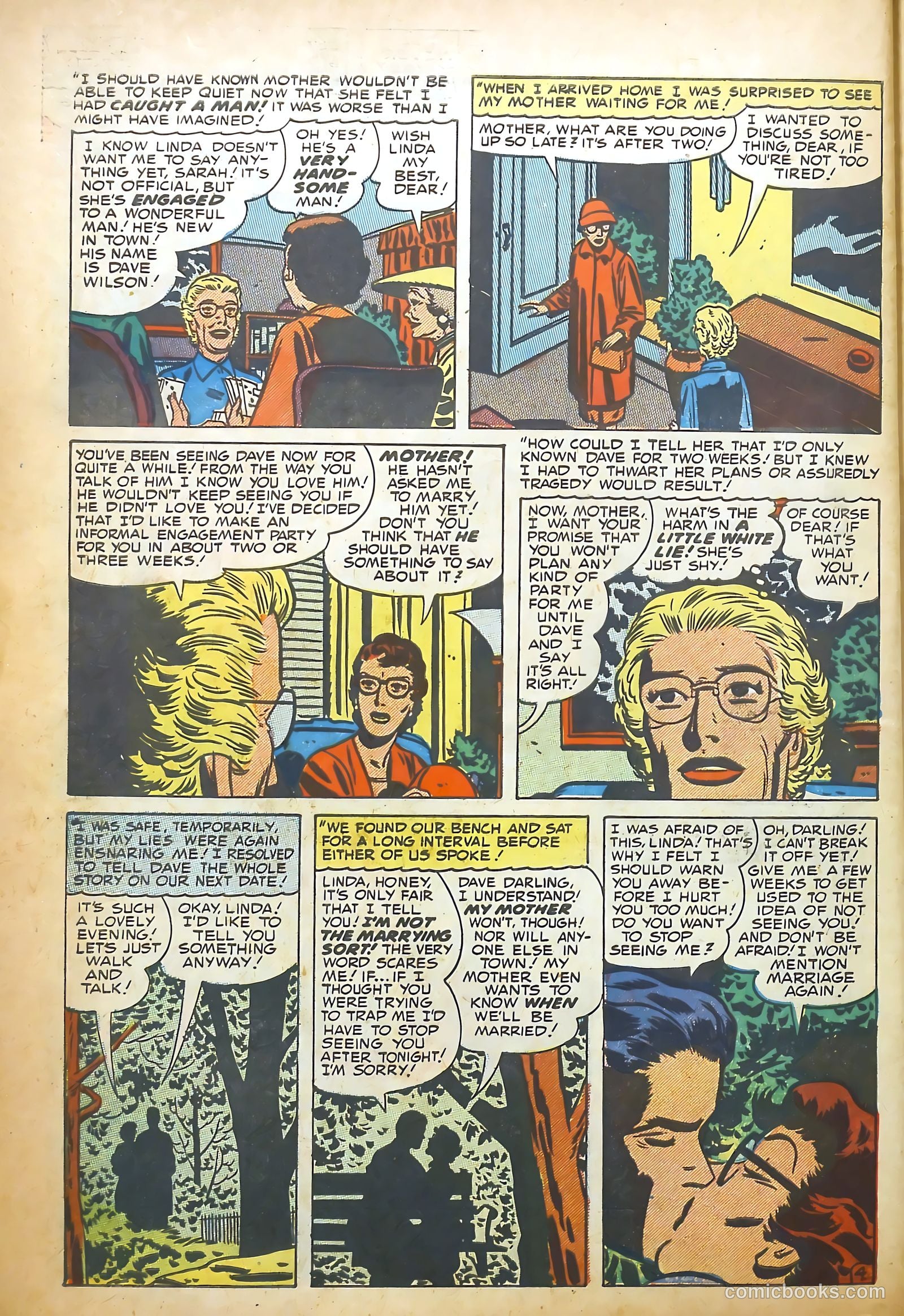 Young Romance #73 (1953) — page 30 of 36