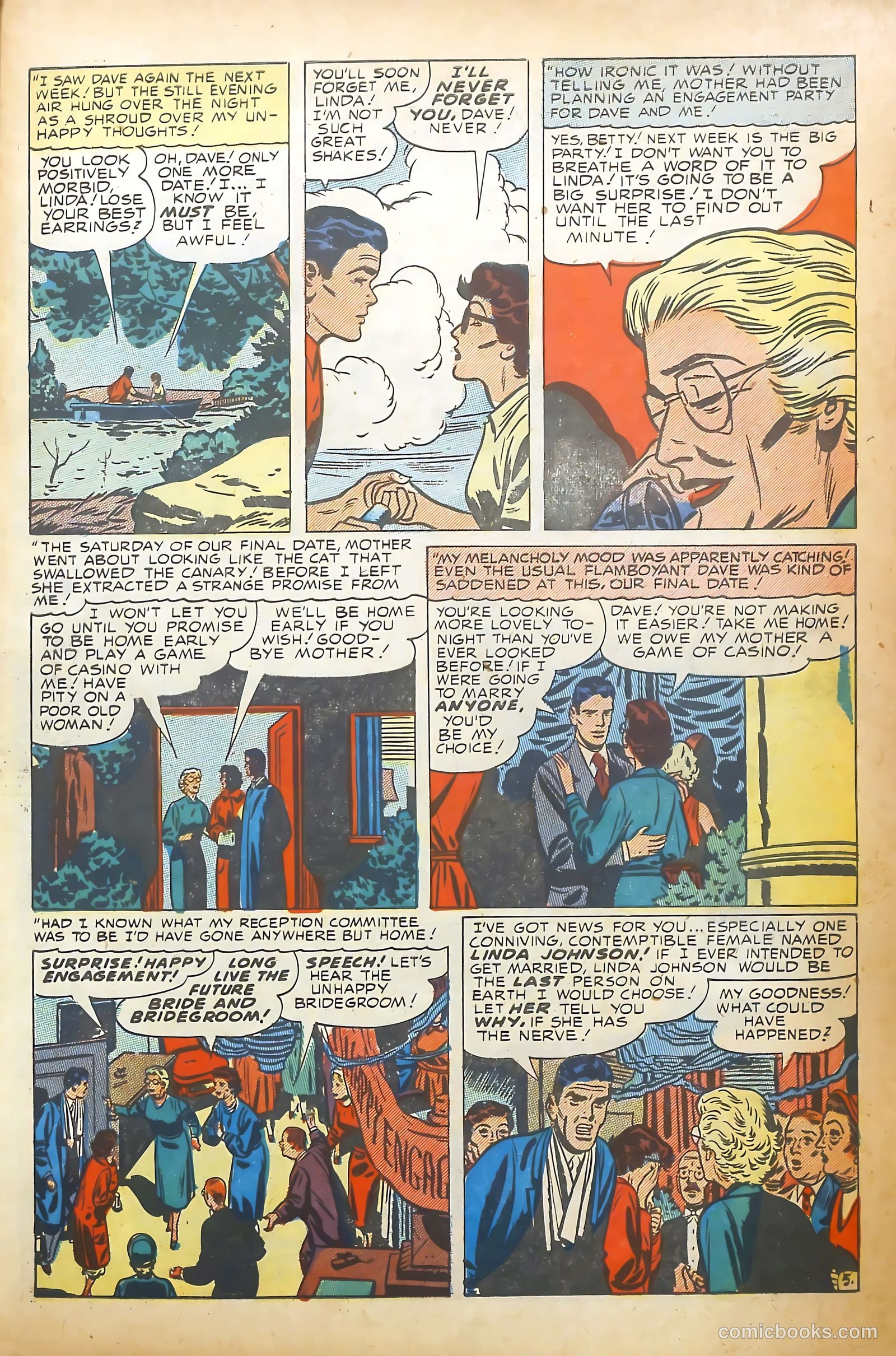 Young Romance #73 (1953) — page 31 of 36