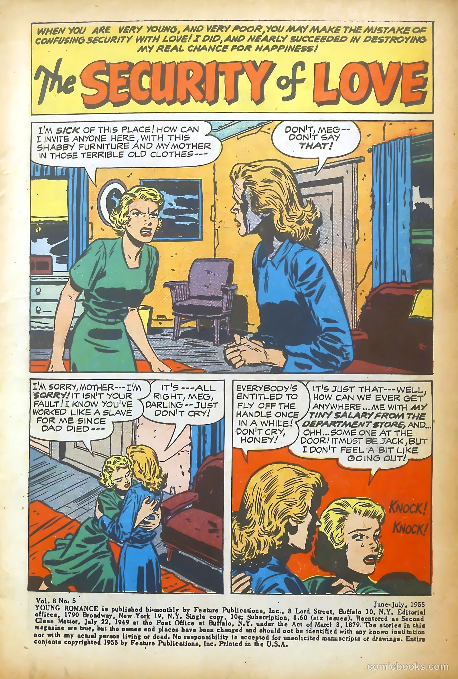 Young Romance #77 (1953) — page 3 of 36