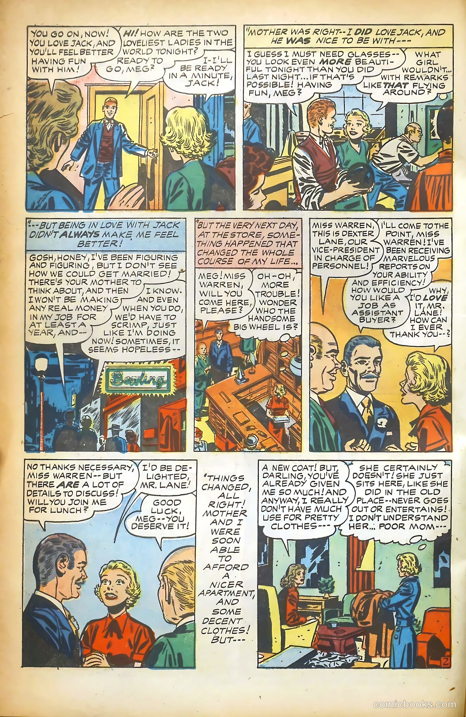 Young Romance #77 (1953) — page 4 of 36