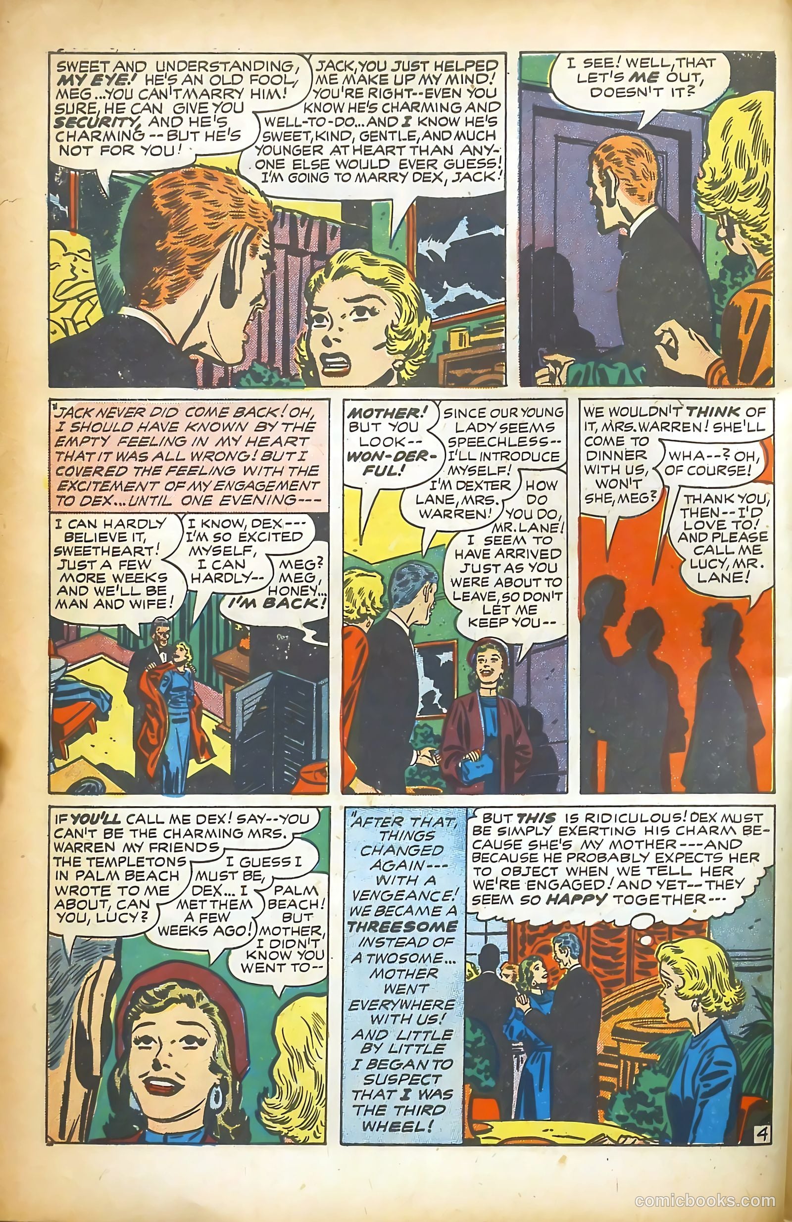 Young Romance #77 (1953) — page 6 of 36