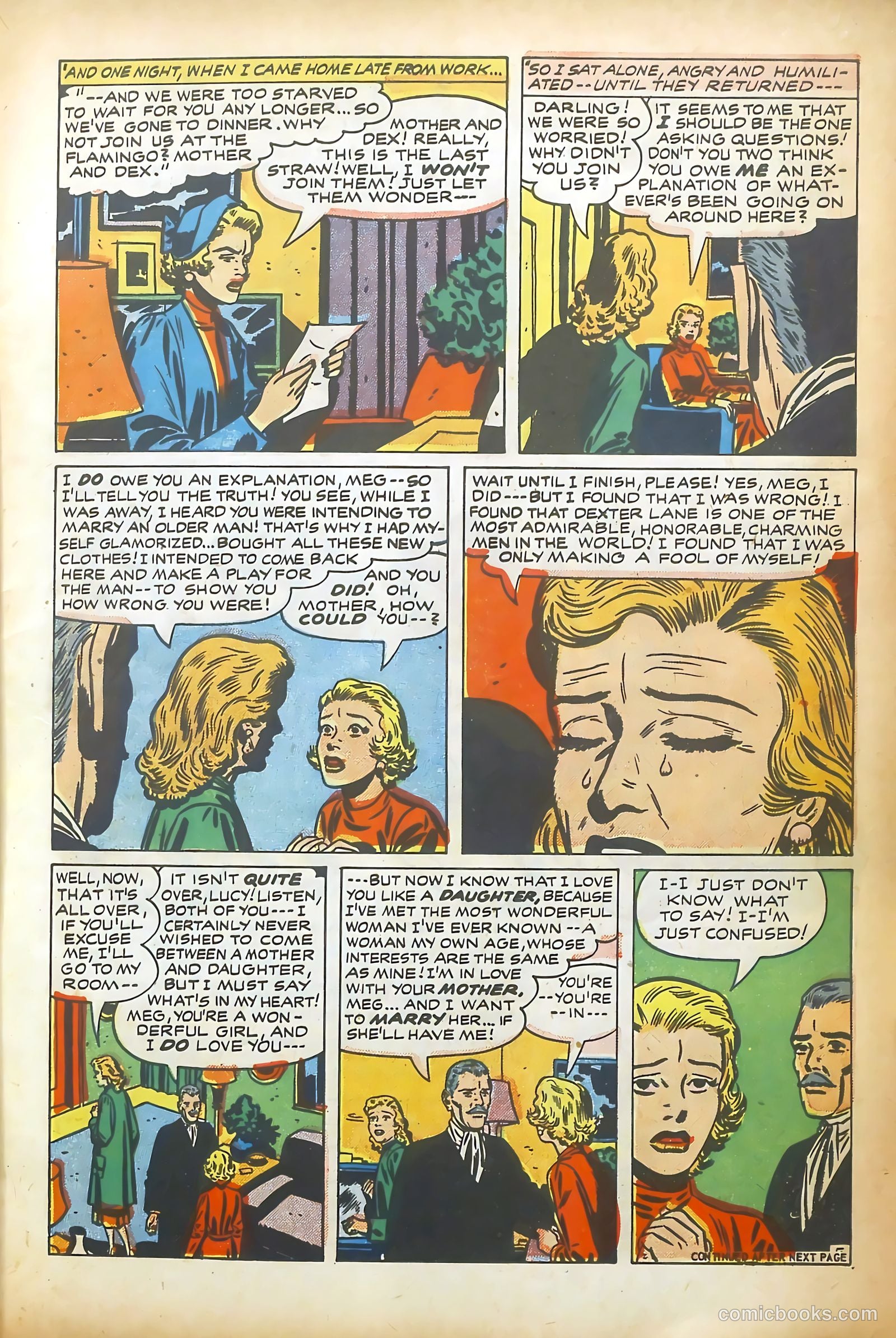 Young Romance #77 (1953) — page 7 of 36