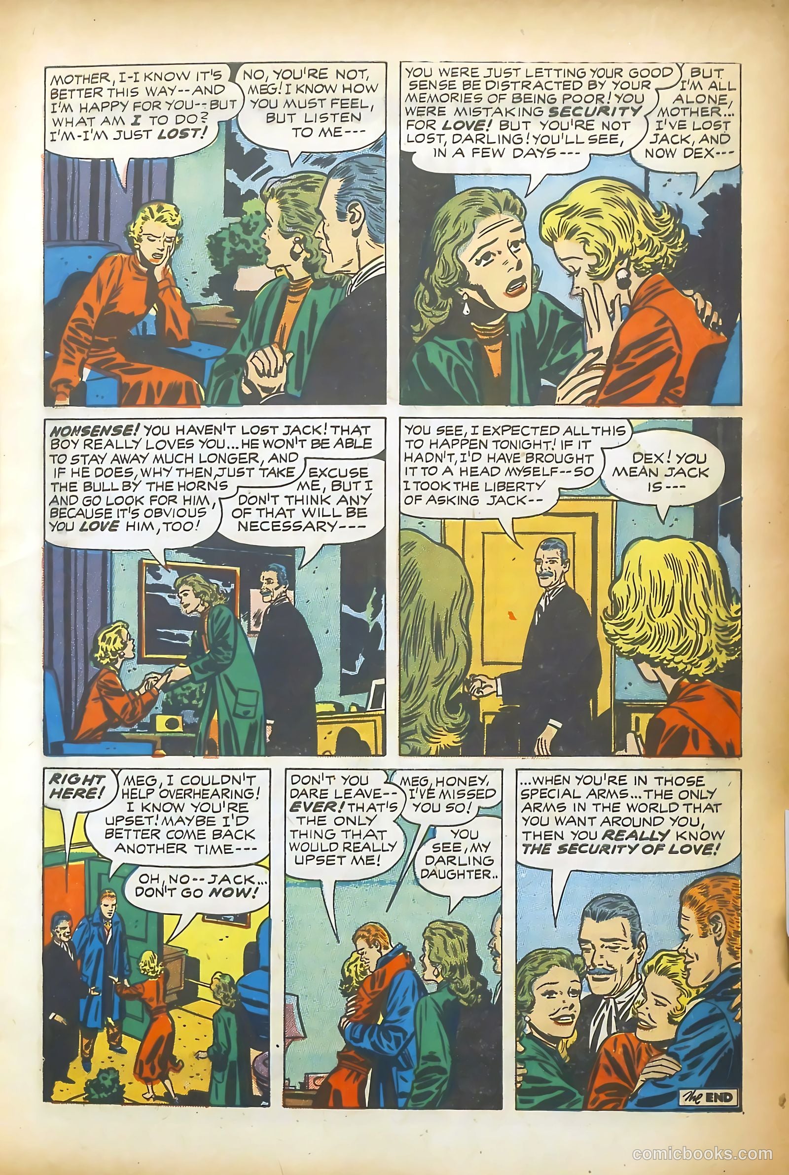 Young Romance #77 (1953) — page 9 of 36