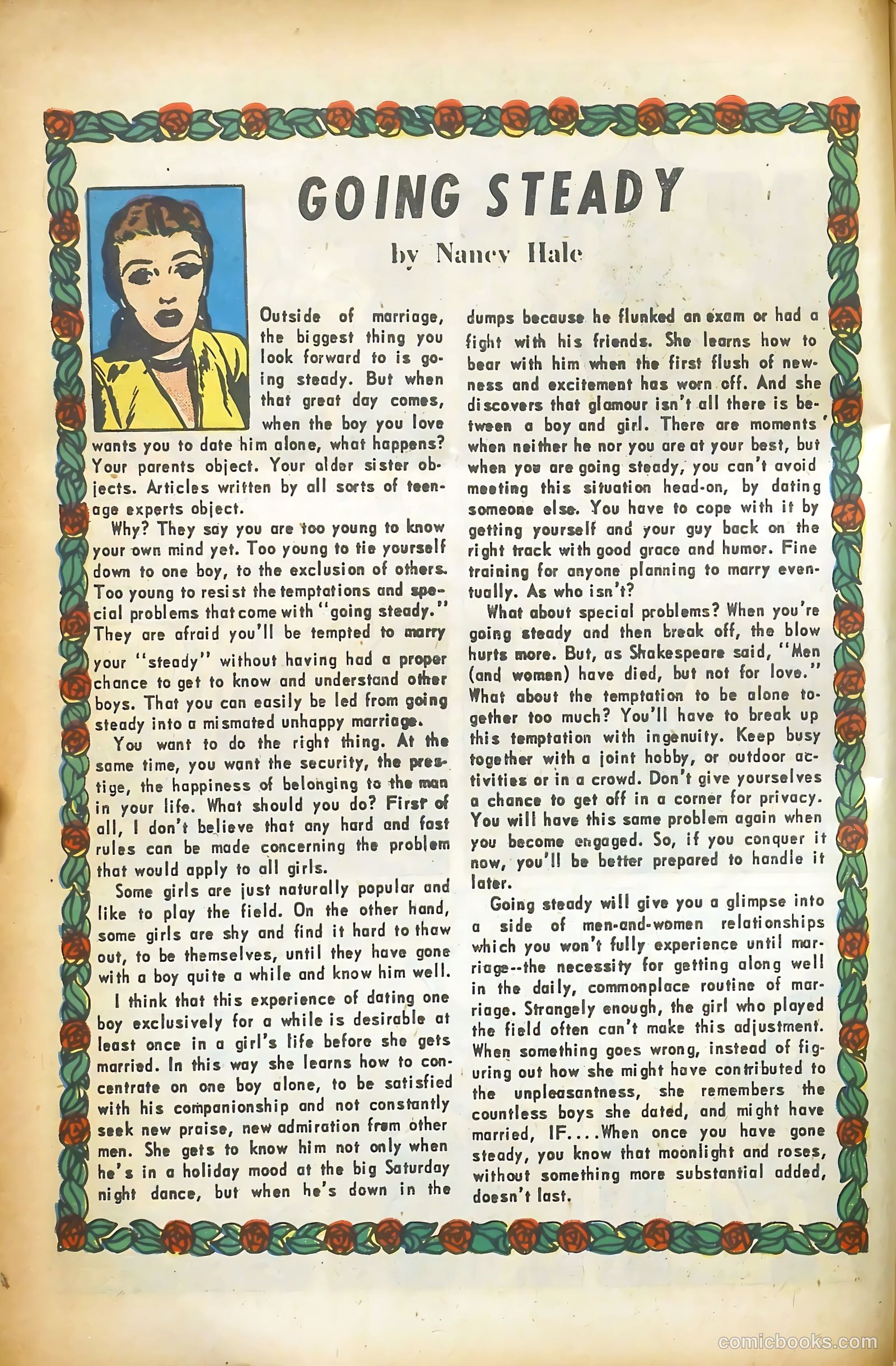 Young Romance #77 (1953) — page 10 of 36