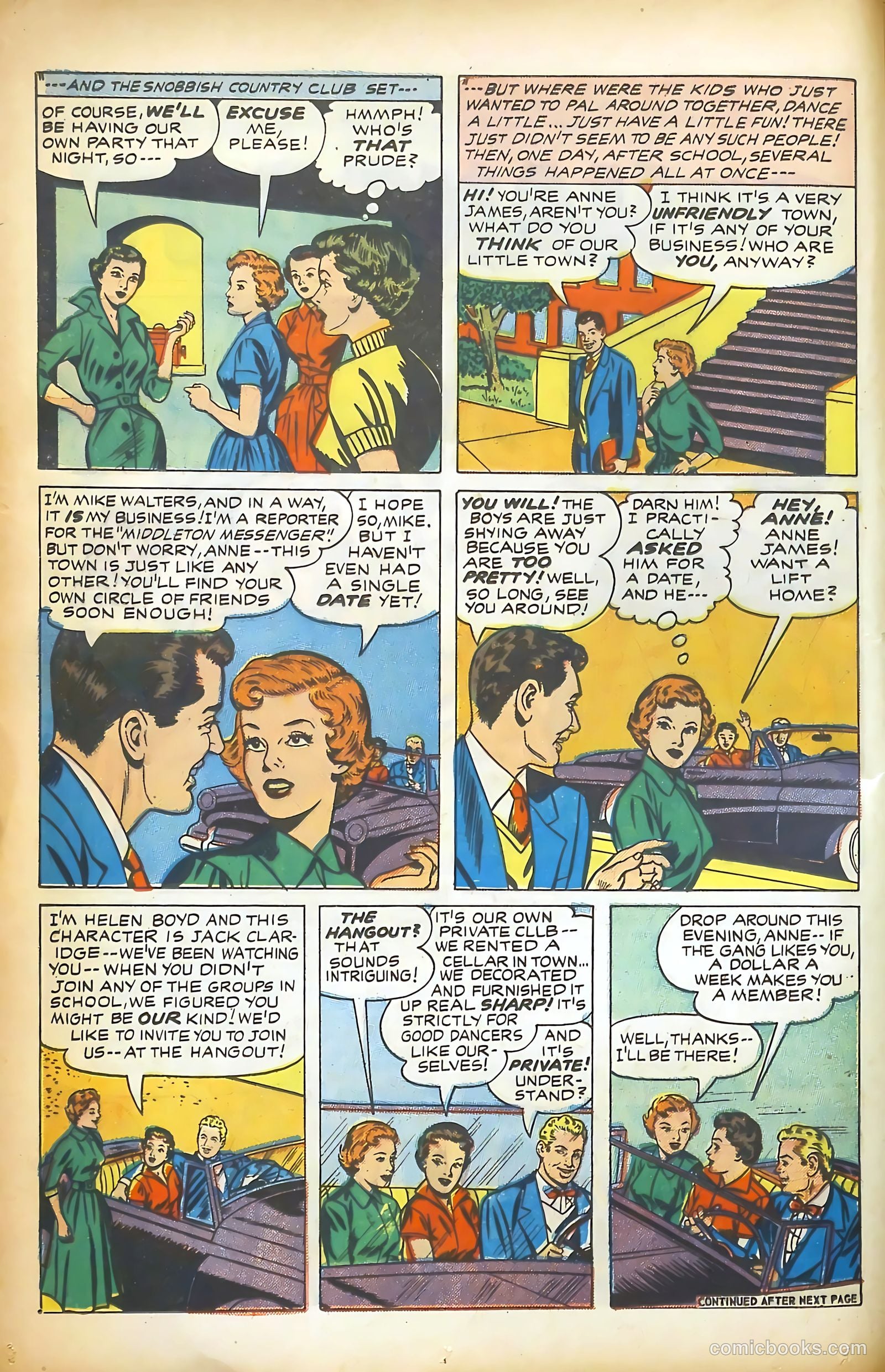 Young Romance #77 (1953) — page 12 of 36