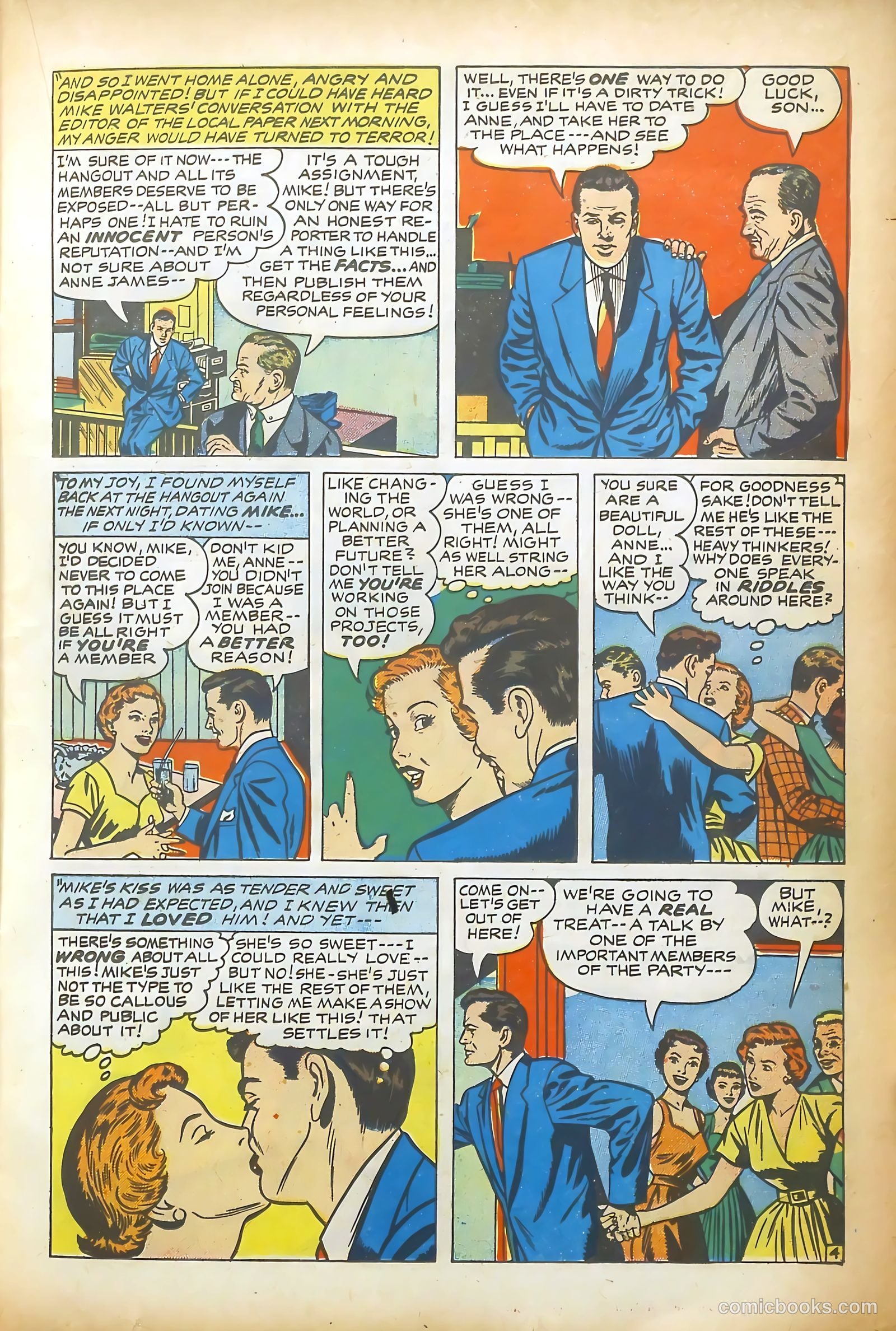 Young Romance #77 (1953) — page 15 of 36