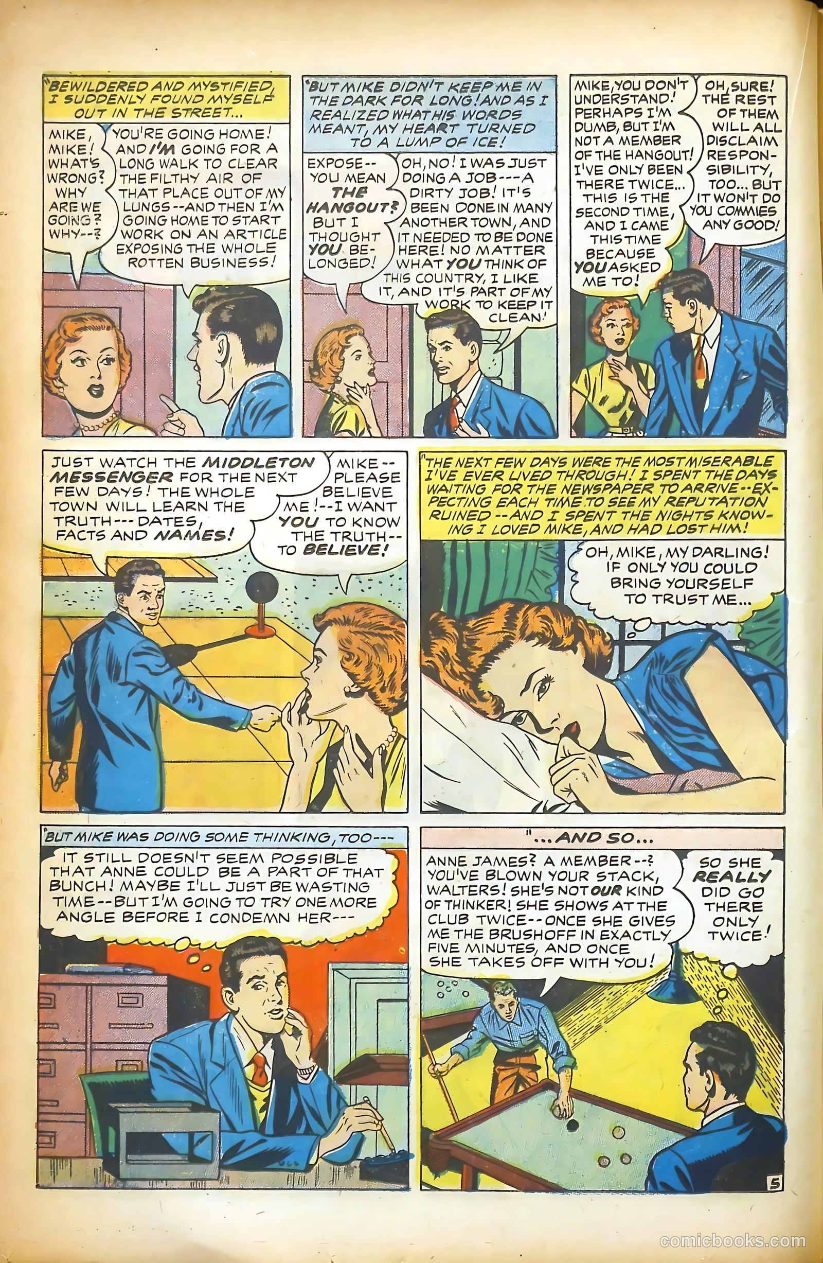 Young Romance #77 (1953) — page 16 of 36
