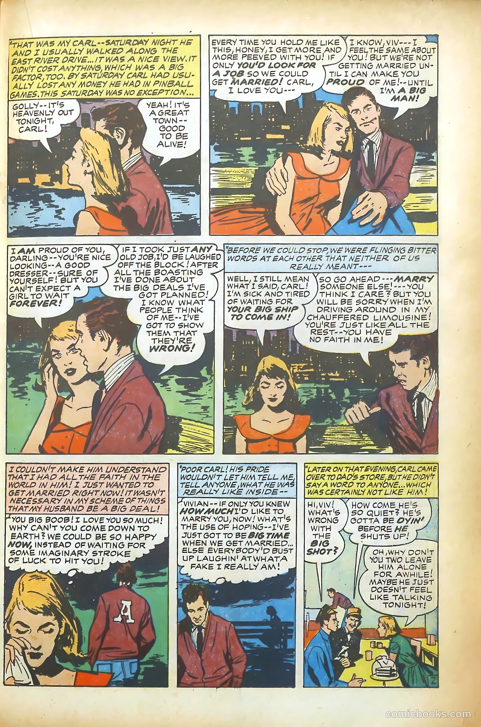 Young Romance #77 (1953) — page 19 of 36