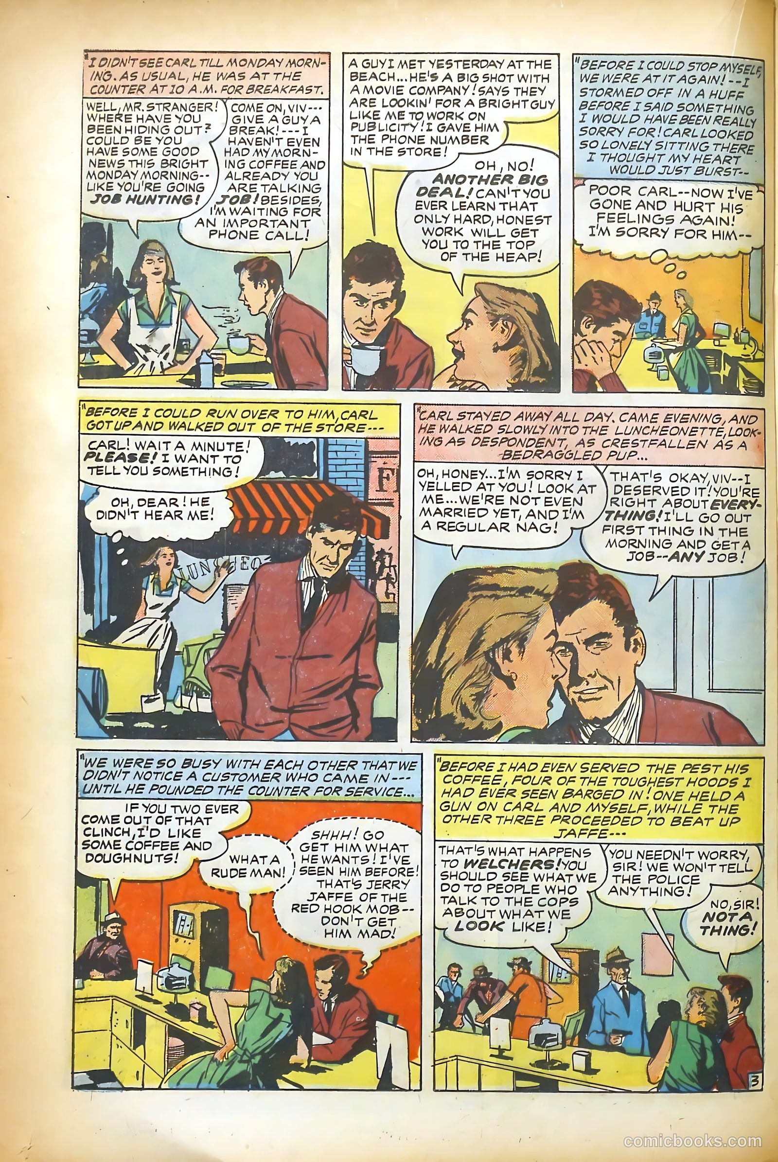 Young Romance #77 (1953) — page 20 of 36