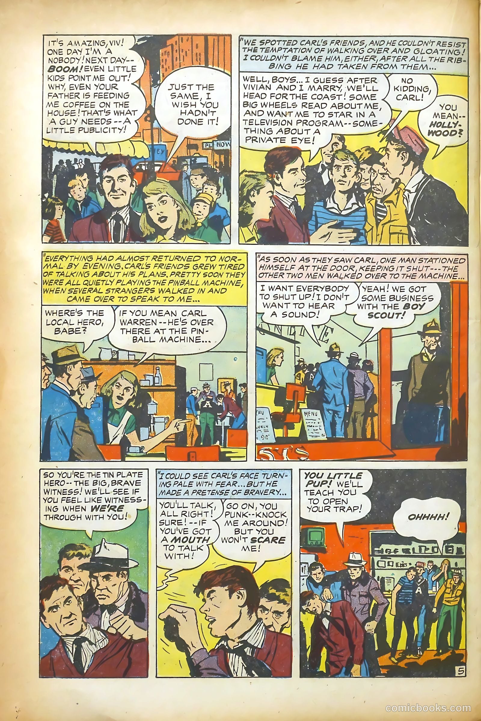 Young Romance #77 (1953) — page 22 of 36