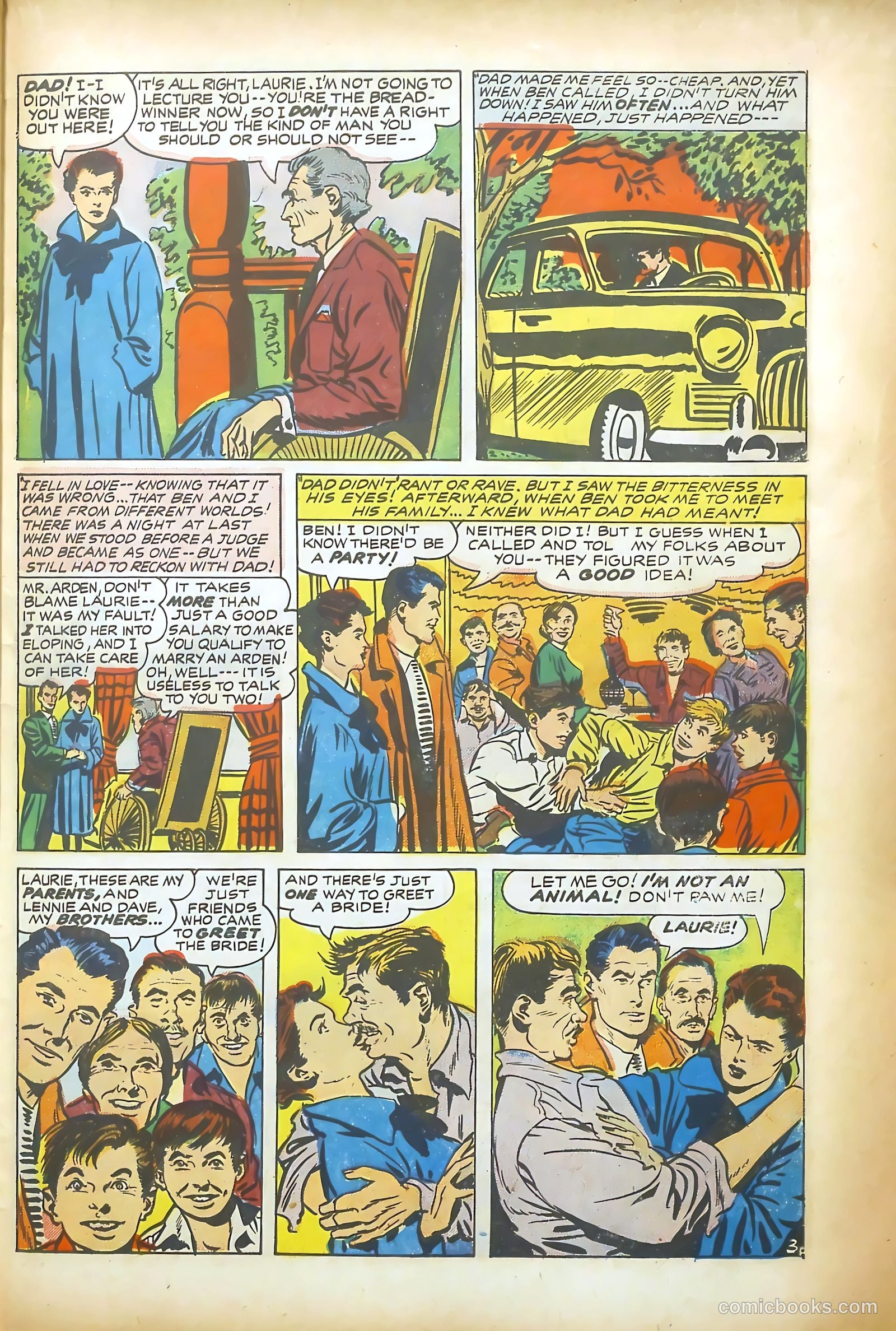Young Romance #77 (1953) — page 27 of 36
