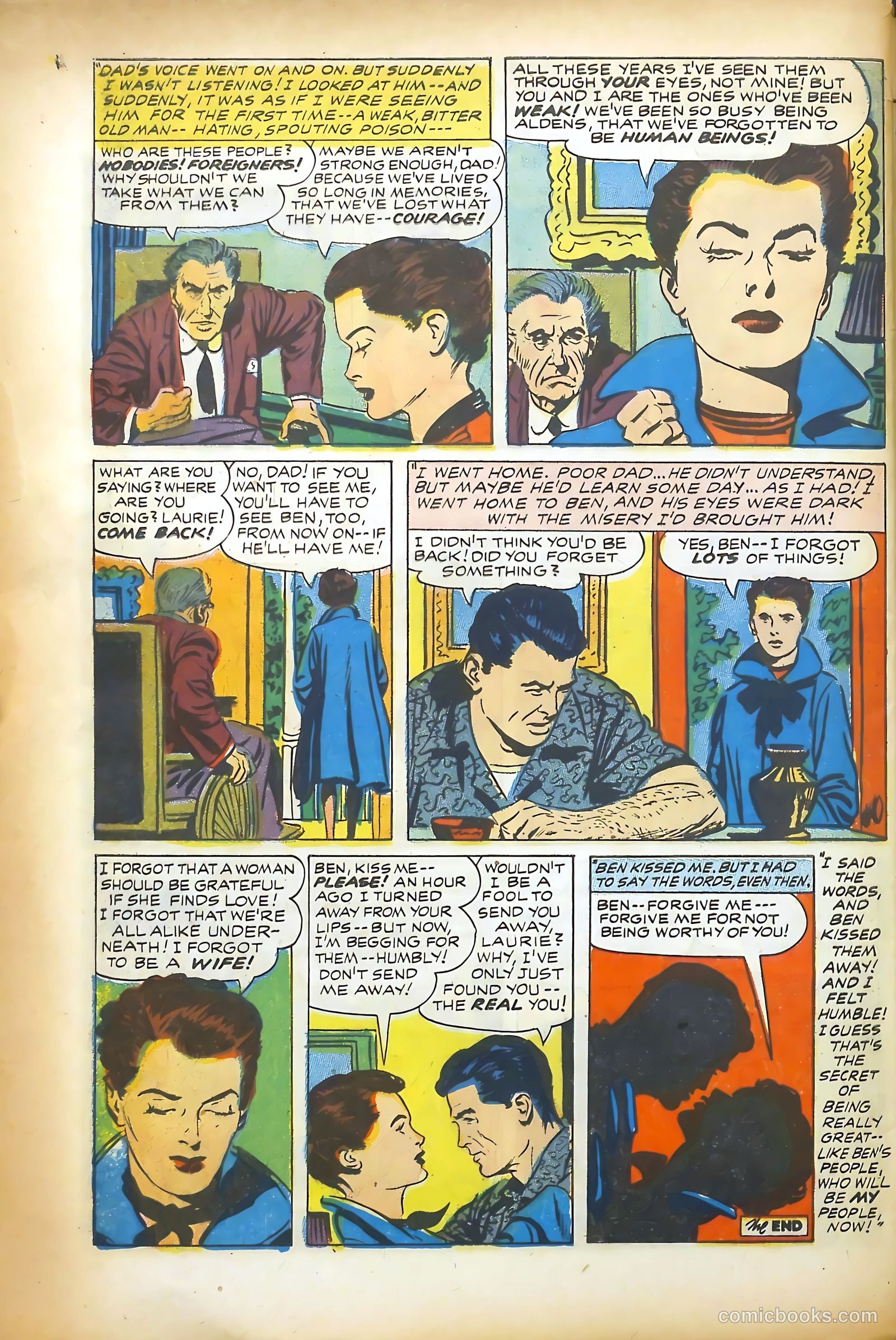 Young Romance #77 (1953) — page 32 of 36