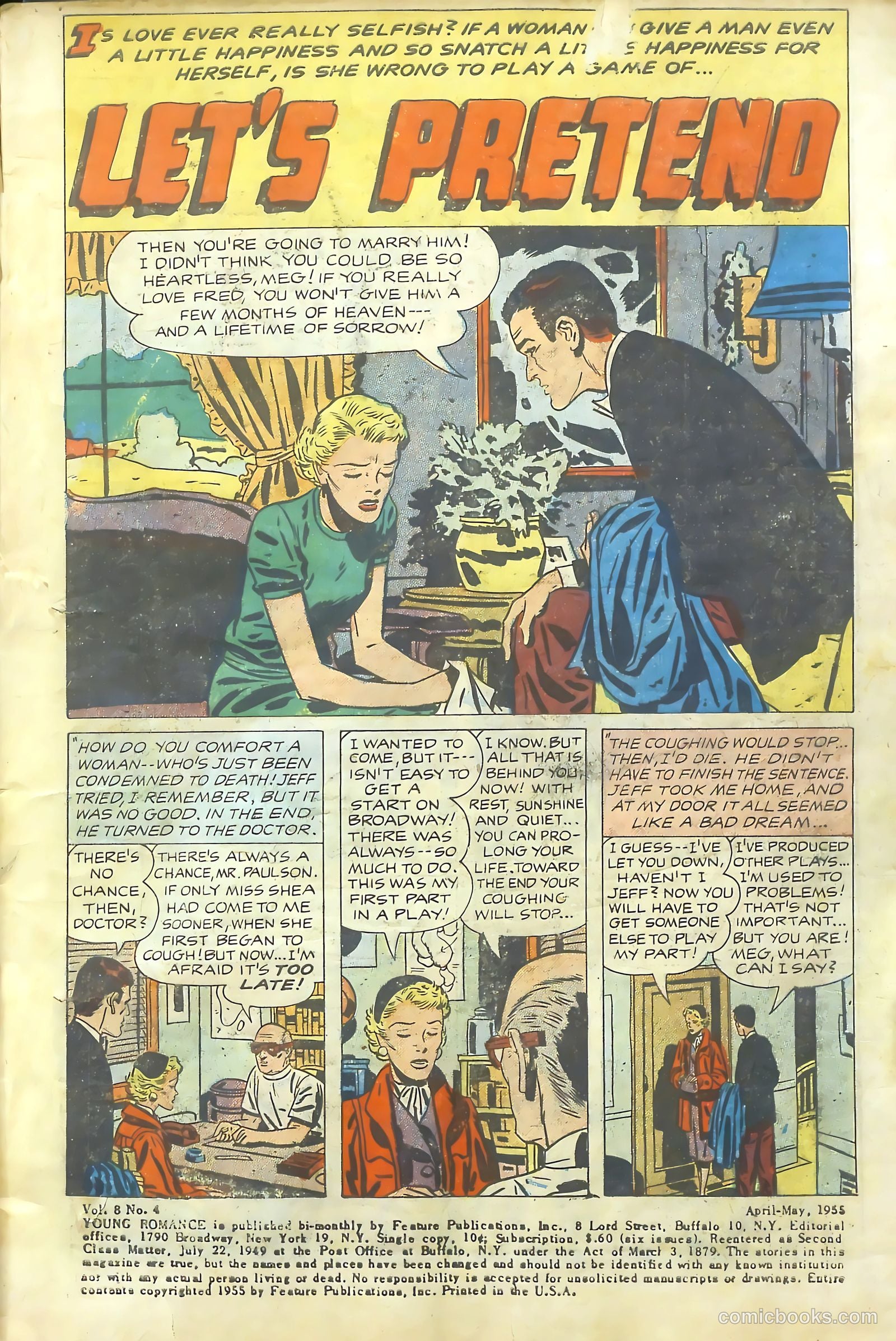 Young Romance #76 (1953) — page 4 of 37