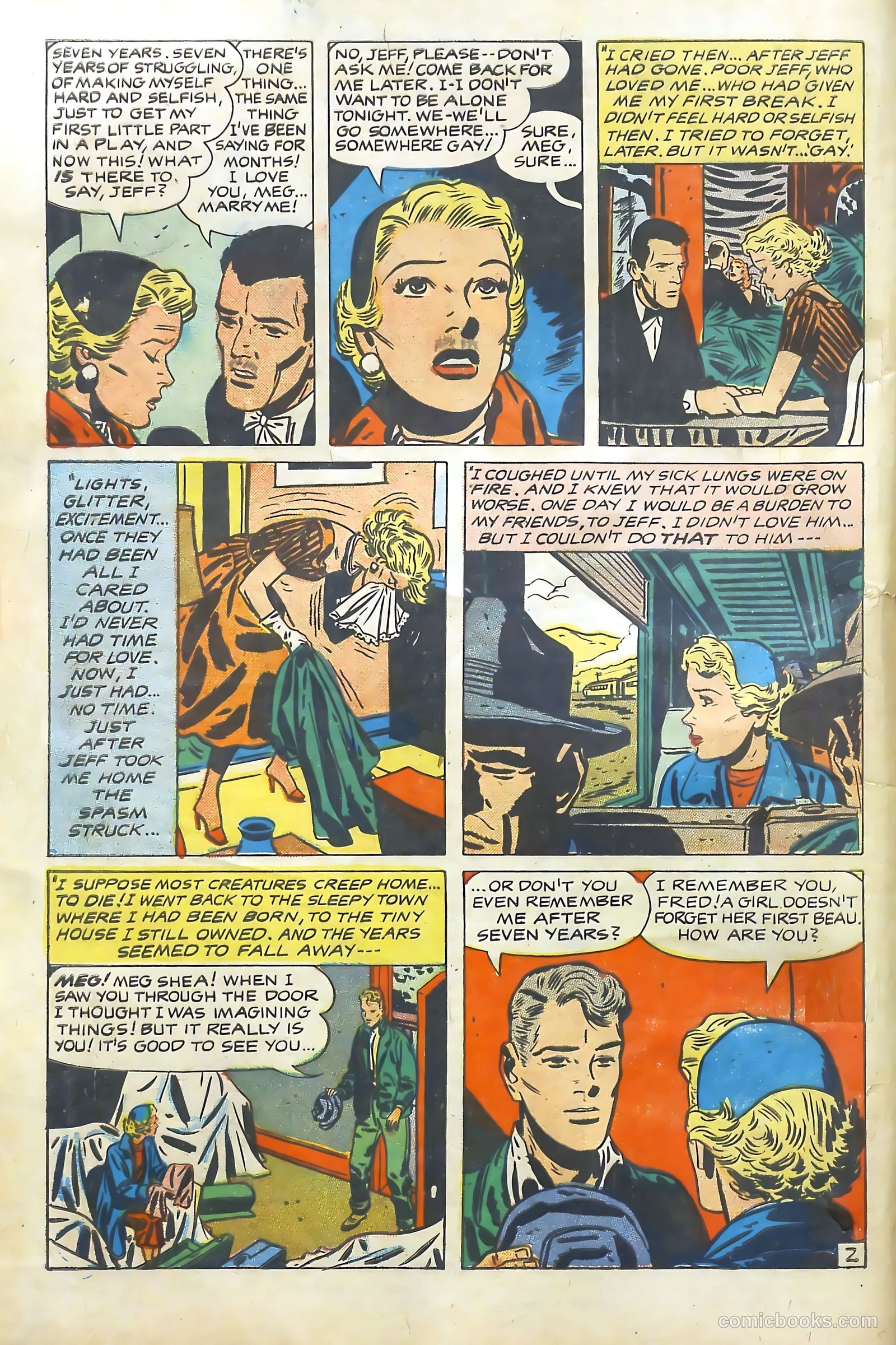 Young Romance #76 (1953) — page 5 of 37
