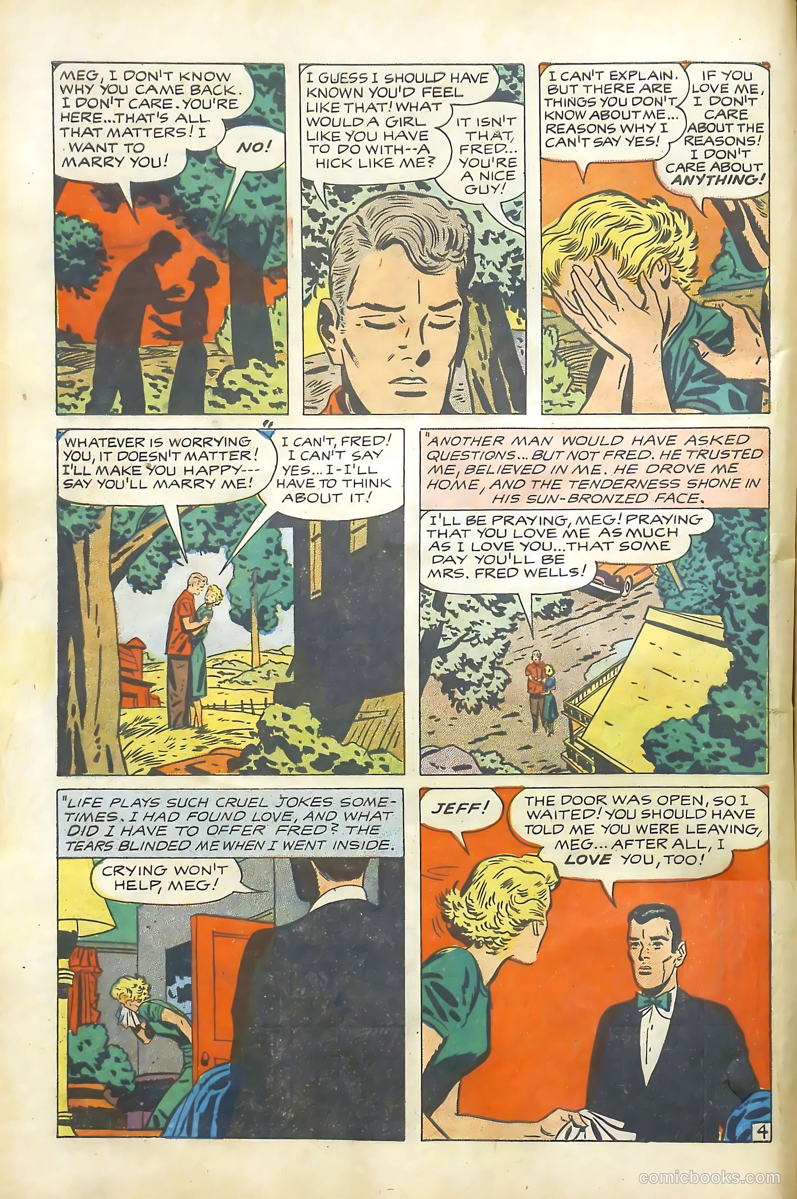Young Romance #76 (1953) — page 7 of 37