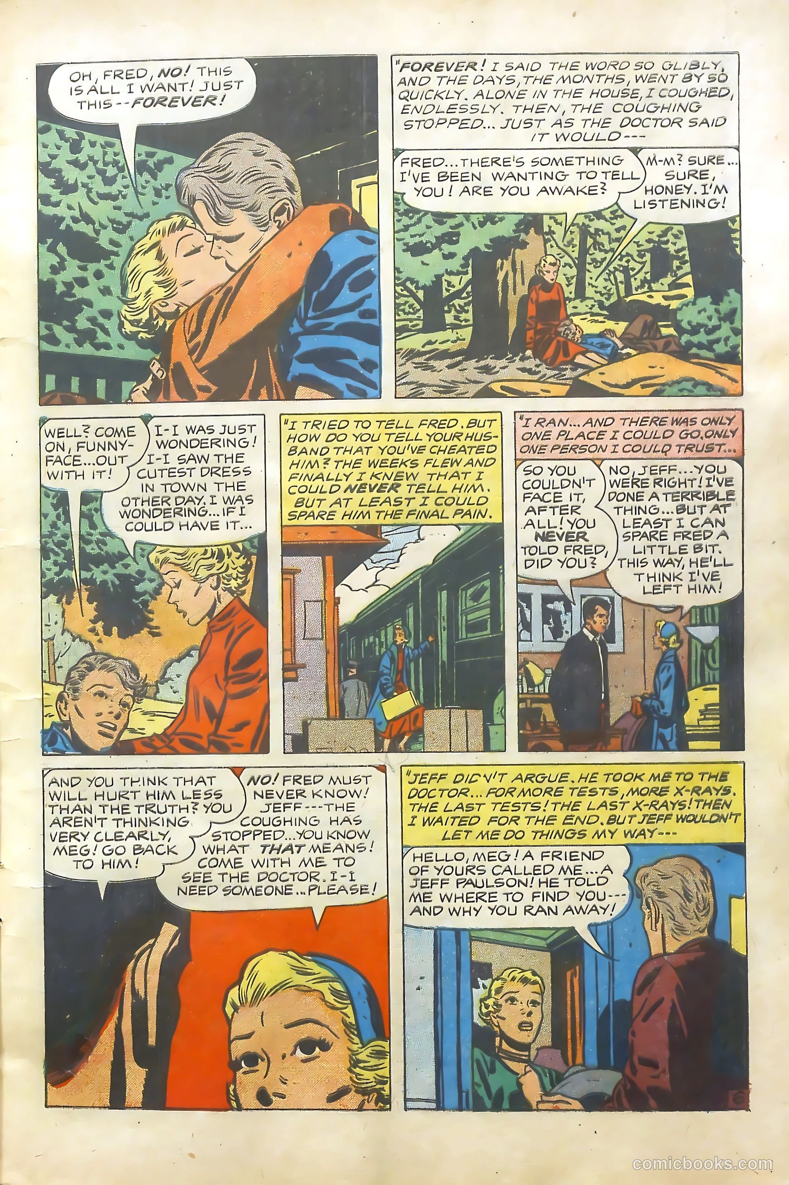 Young Romance #76 (1953) — page 10 of 37