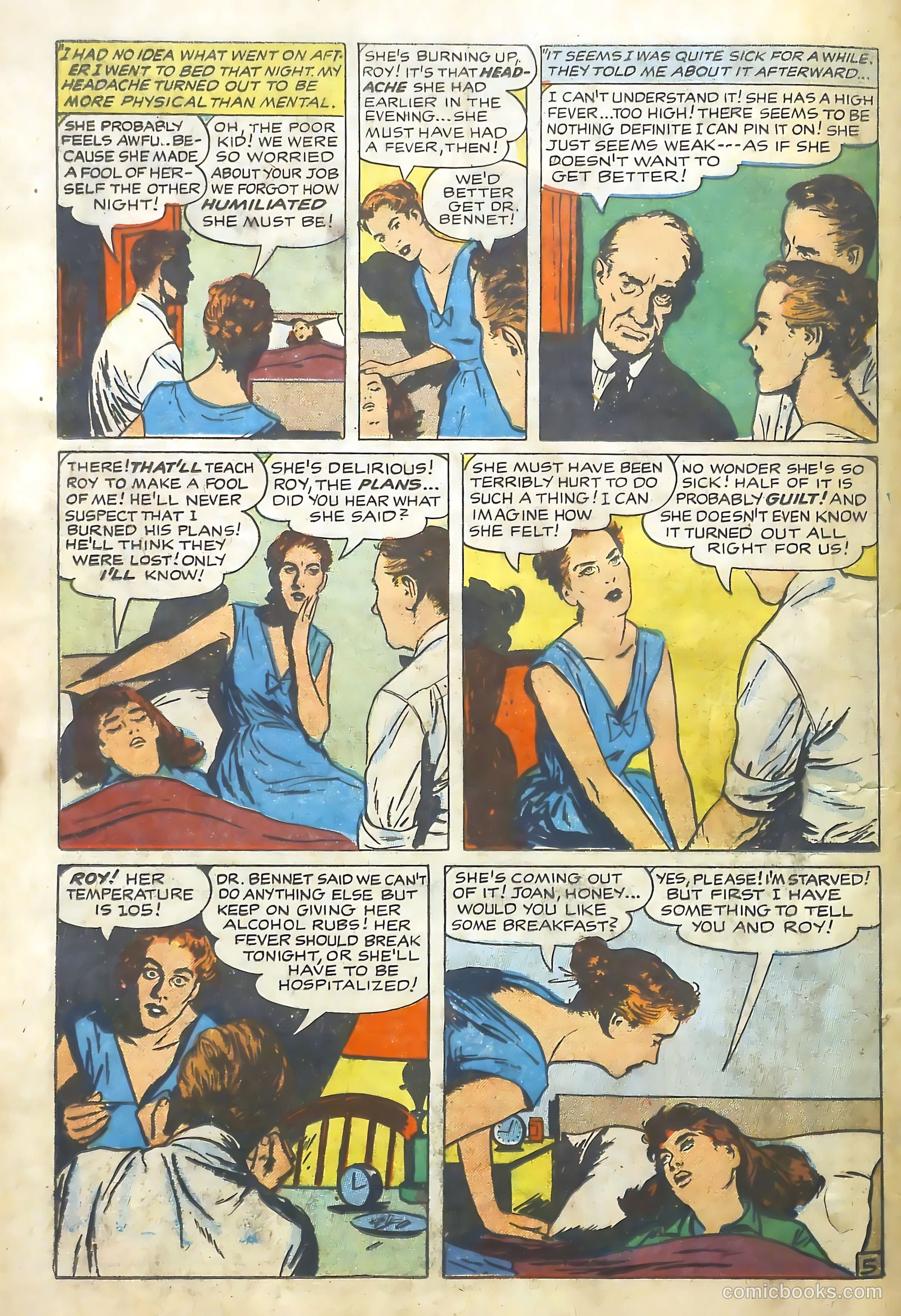 Young Romance #76 (1953) — page 17 of 37