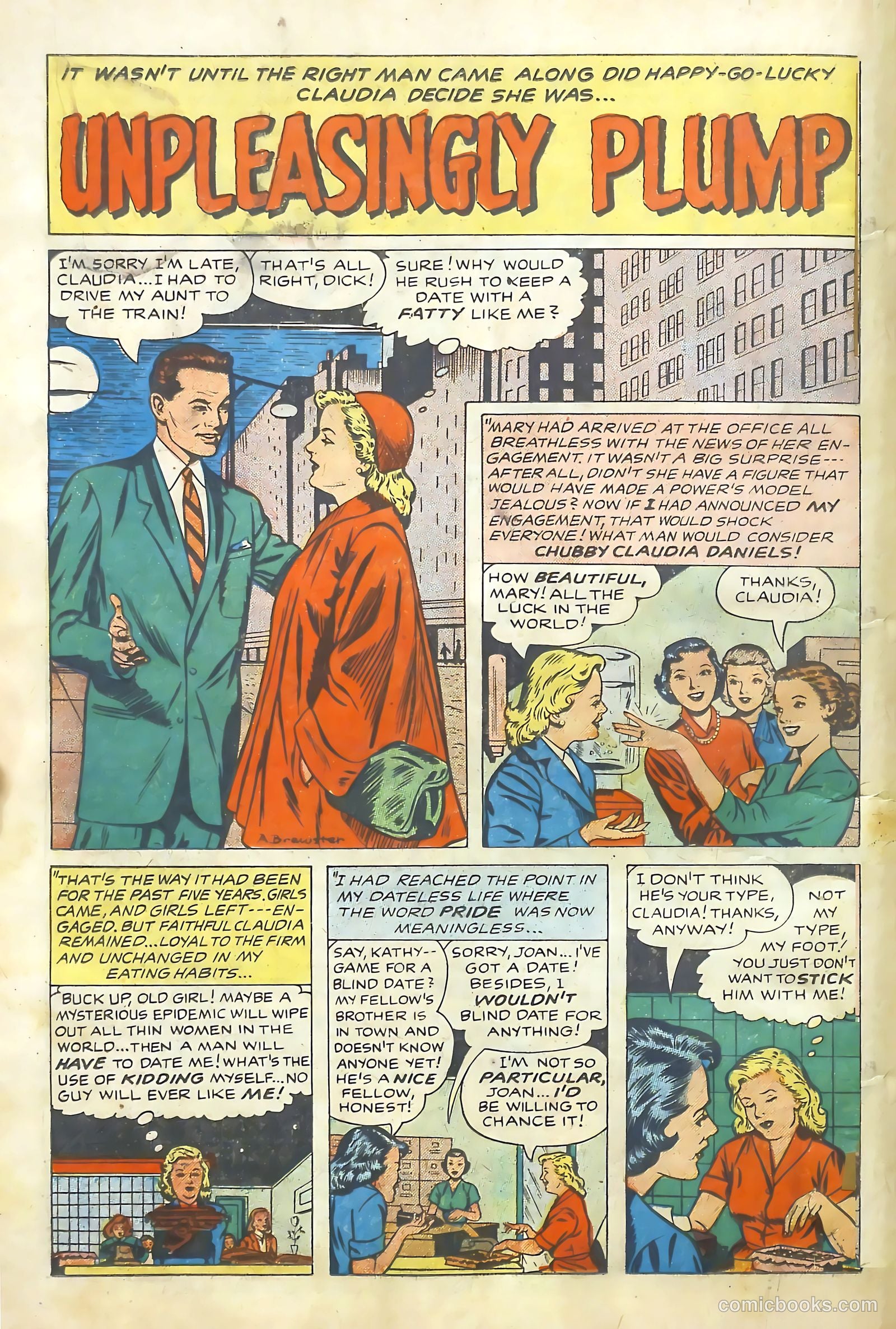 Young Romance #76 (1953) — page 19 of 37