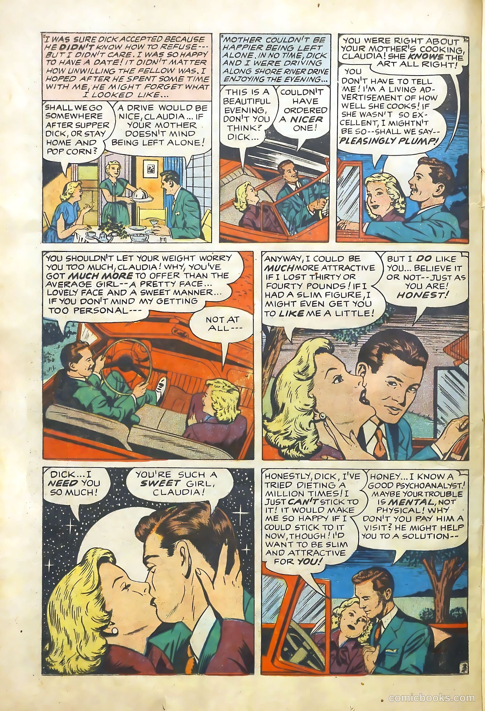 Young Romance #76 (1953) — page 21 of 37