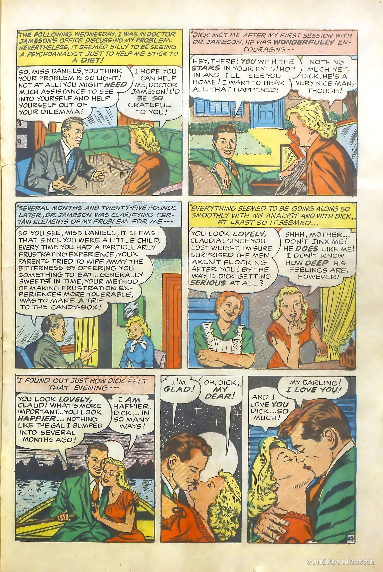Young Romance #76 (1953) — page 22 of 37