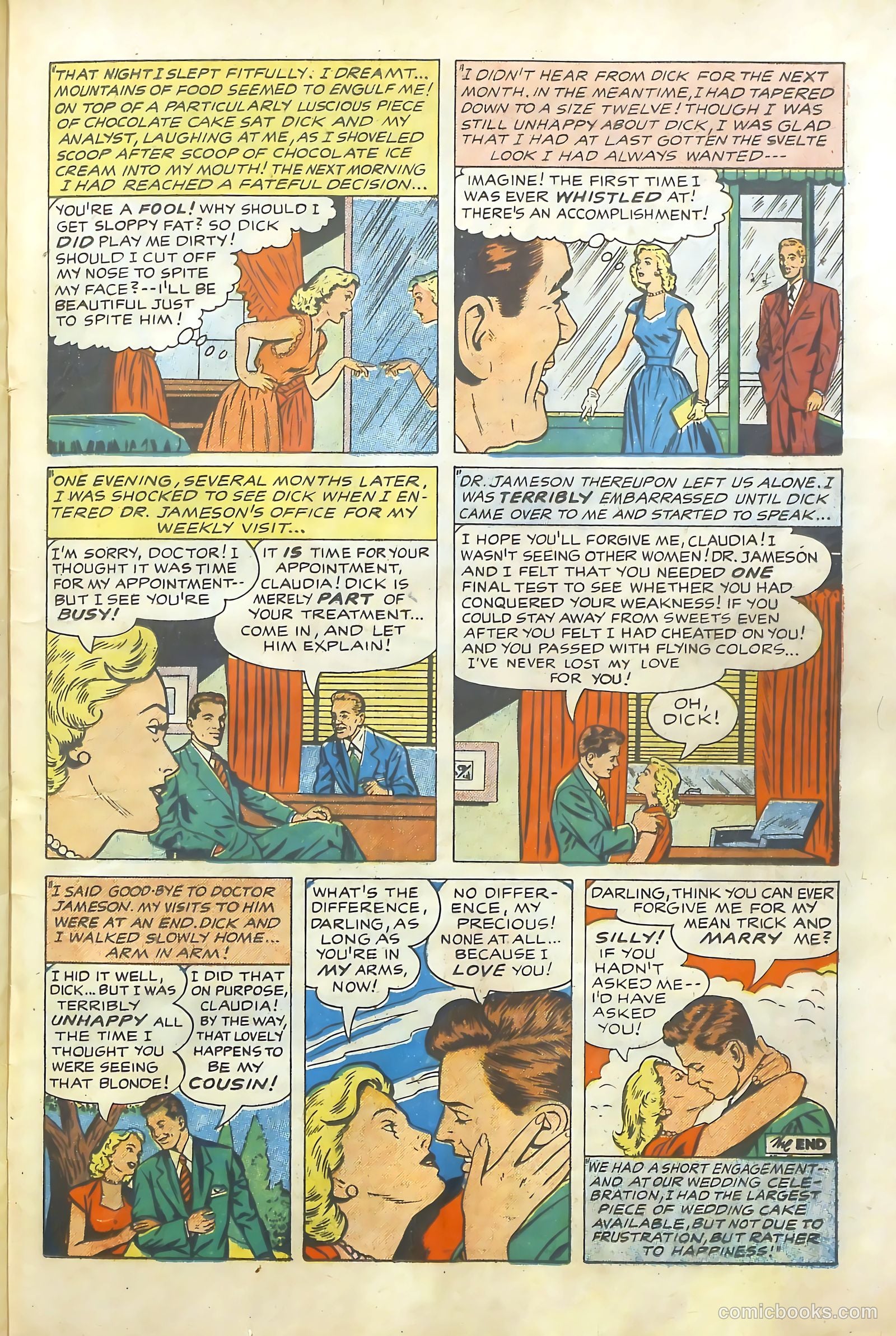 Young Romance #76 (1953) — page 24 of 37