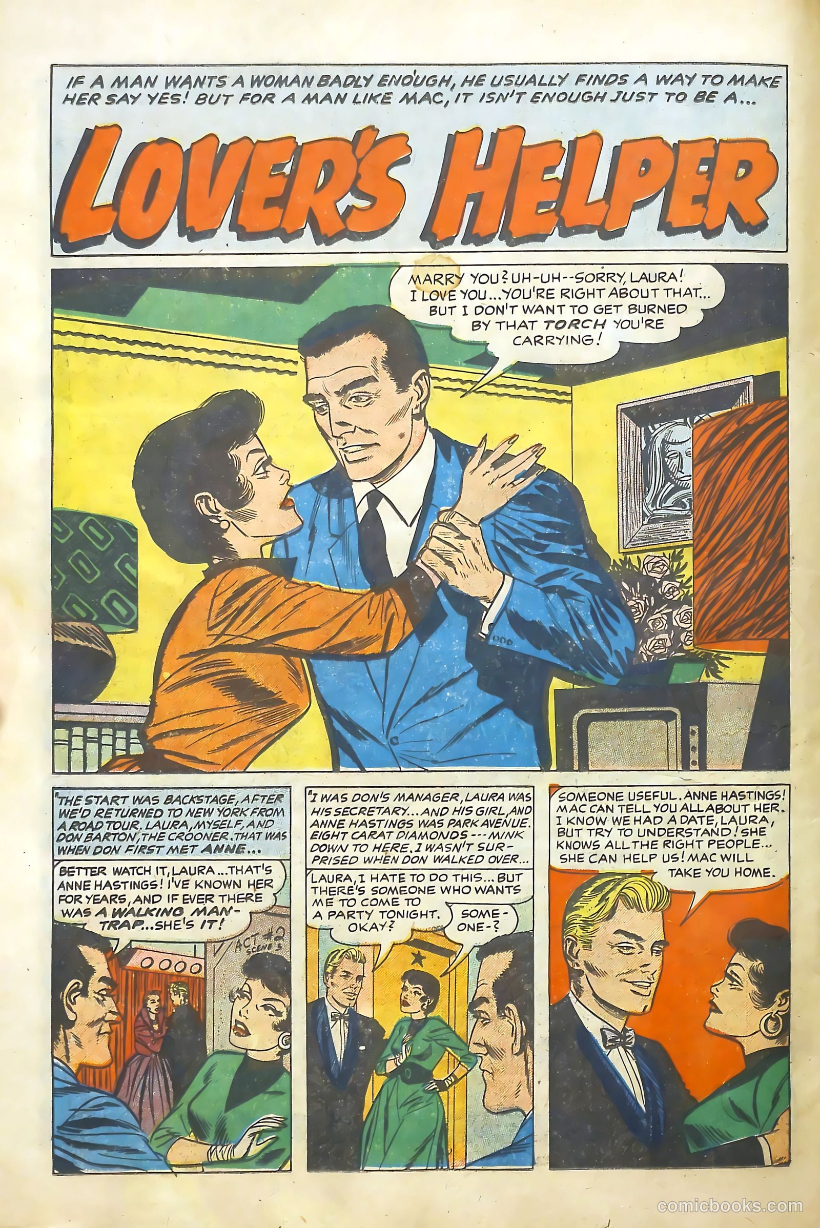 Young Romance #76 (1953) — page 27 of 37